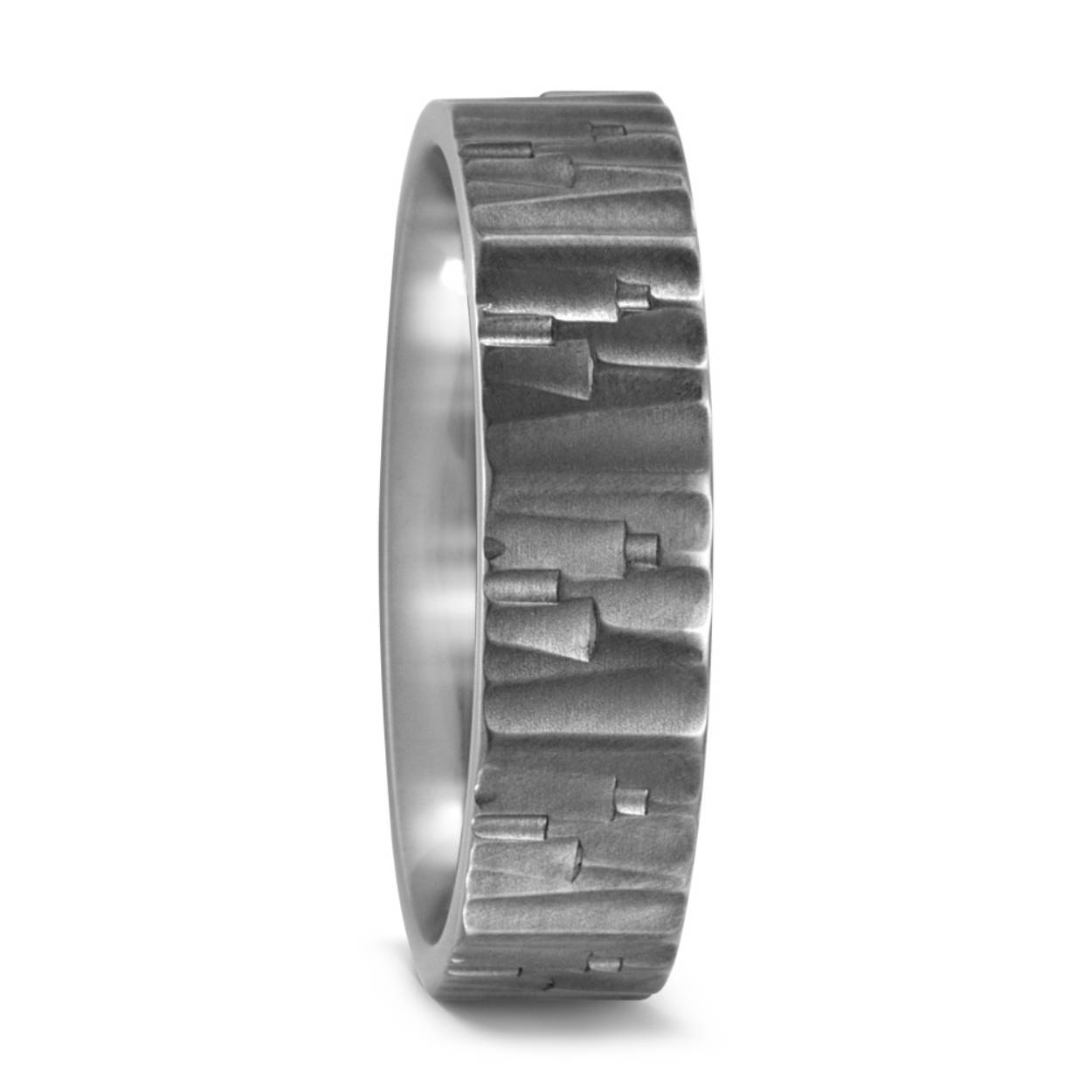 trouwring of vriendschapsring in titanium