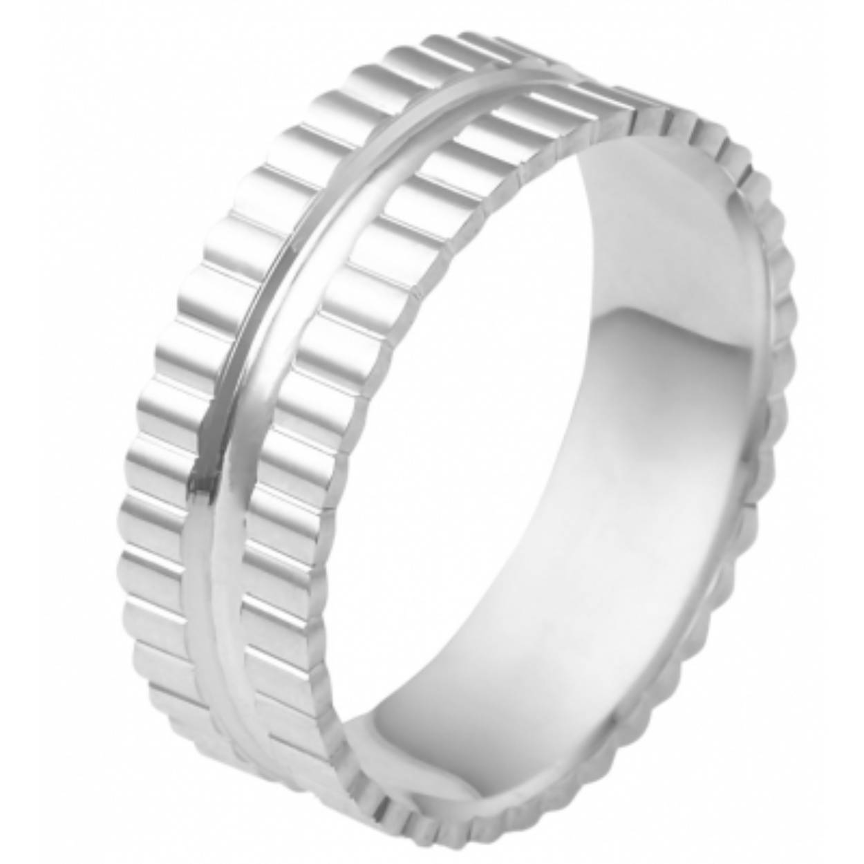 585 witgouden trouwringen, 4 mm breed. De damesring heeft geen diamant
Prijs op aanvraag