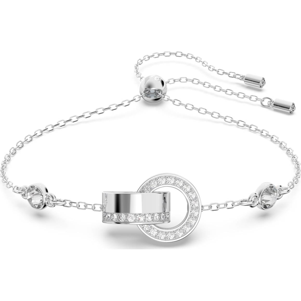 De populaire Hollow armband is voorzien van verstrengelde cirkels met rodium toplaag en schitterend helder kristalpavé. De armband heeft een verstelbare schuifsluiting voor de perfecte pasvorm. U kunt dit statement van moderne elegantie combineren met andere sieraden of afzonderlijk dragen.

Artikelnr.: 5636494
Collectie:  Exist
Kleur:  Wit
Minimale lengte: 42 cm
Maximale lengte: 47 cm
Breedte: 1.9 cm
Materiaal:  Roségoudkleurige toplaag, Kristallen
Type sluiting:  Karabijn