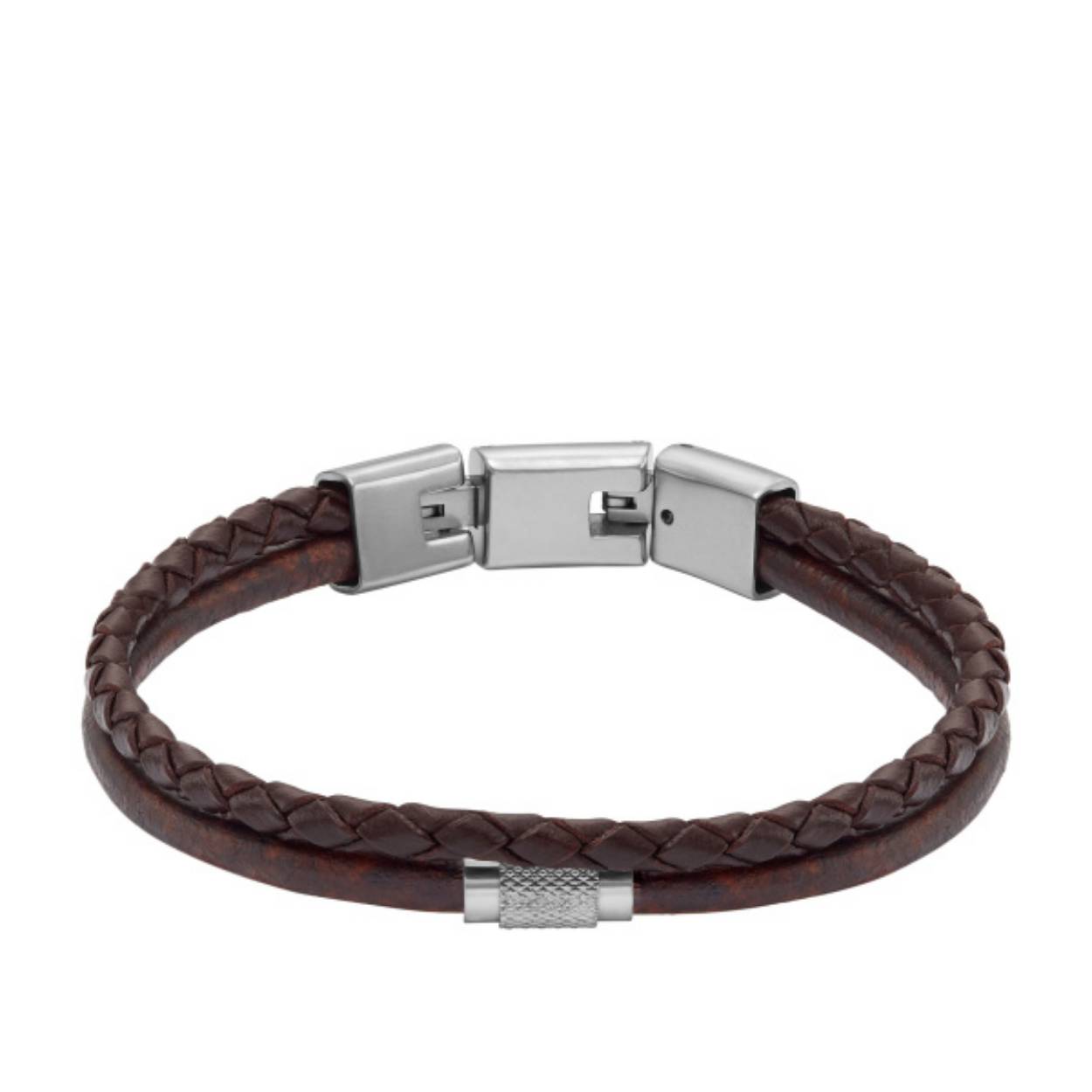 Fossil leren armband