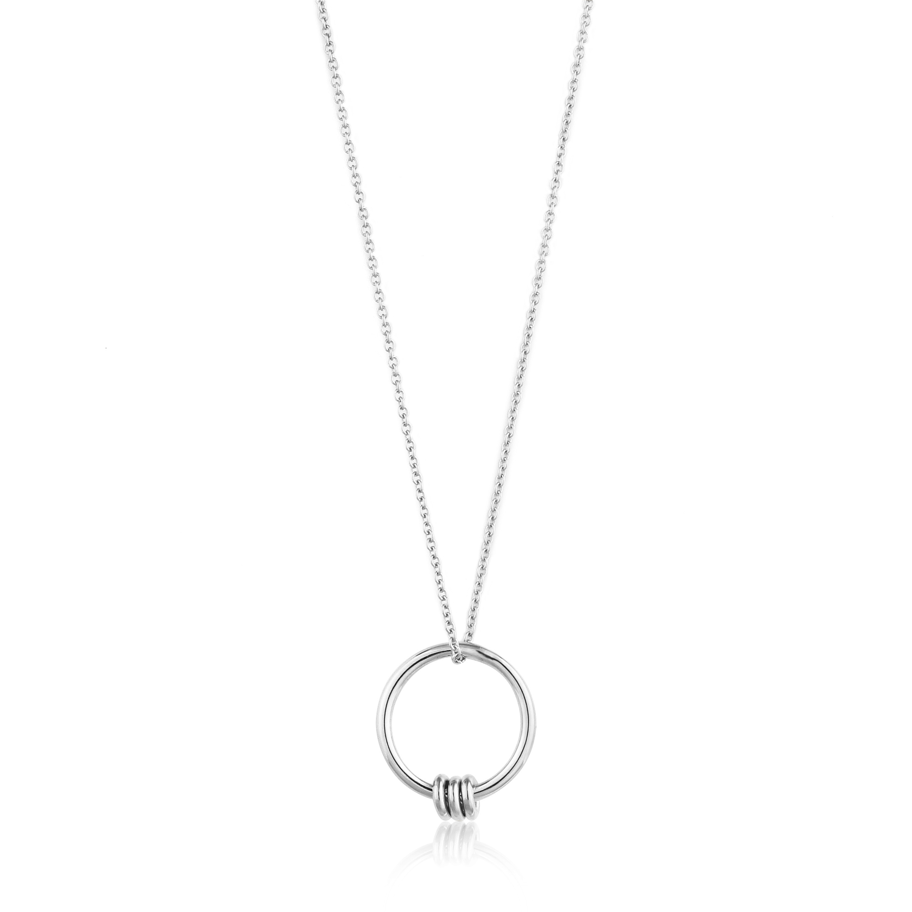 Zilverkleurig collier van het merk Ania Haie