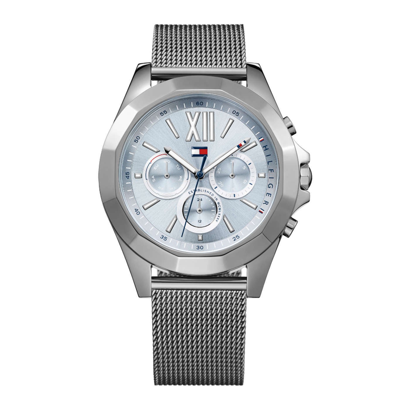Dit trendy dames Tommy Hilfiger TH1781846 horloge beschikt over een quartz uurwerk en een prachtige grijse band. De kleur van de rond kast van dit dameshorloge is grijs. Het glas van dit horloge is gemaakt van een sterk mineraal glas. Dit prachtige horloge van Tommy Hilfiger is gemaakt van staal.Met een kastgrootte van 42 mm en een dikte van 10 mm past dit horloge u vast leuk. De wijzerplaat is in de kleur grijs.