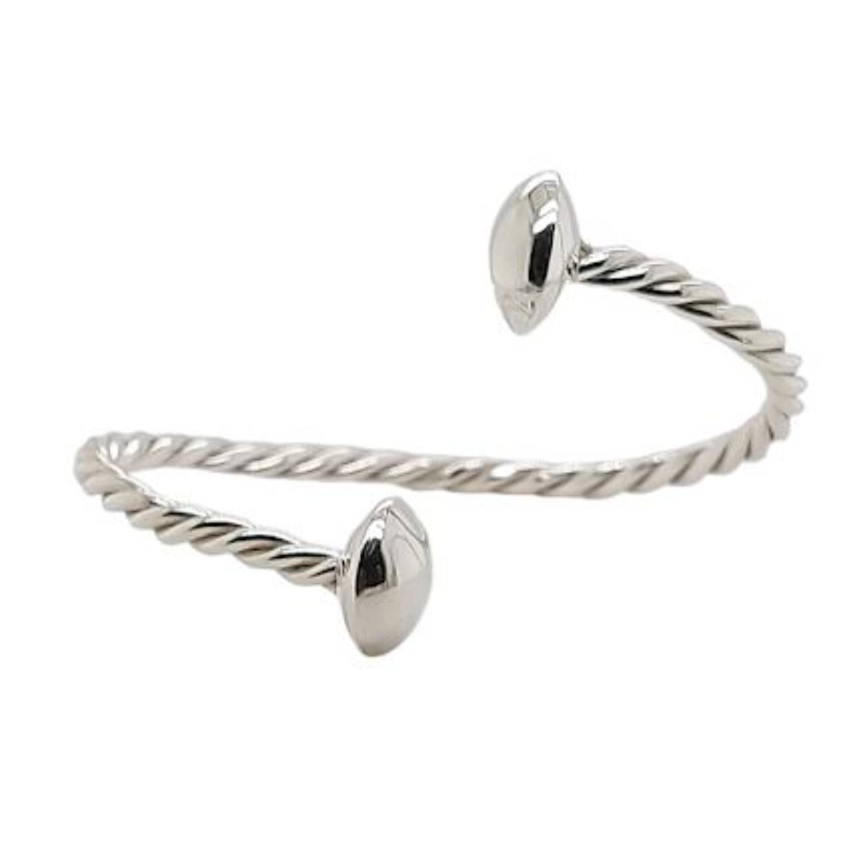 Zilver armband getorst