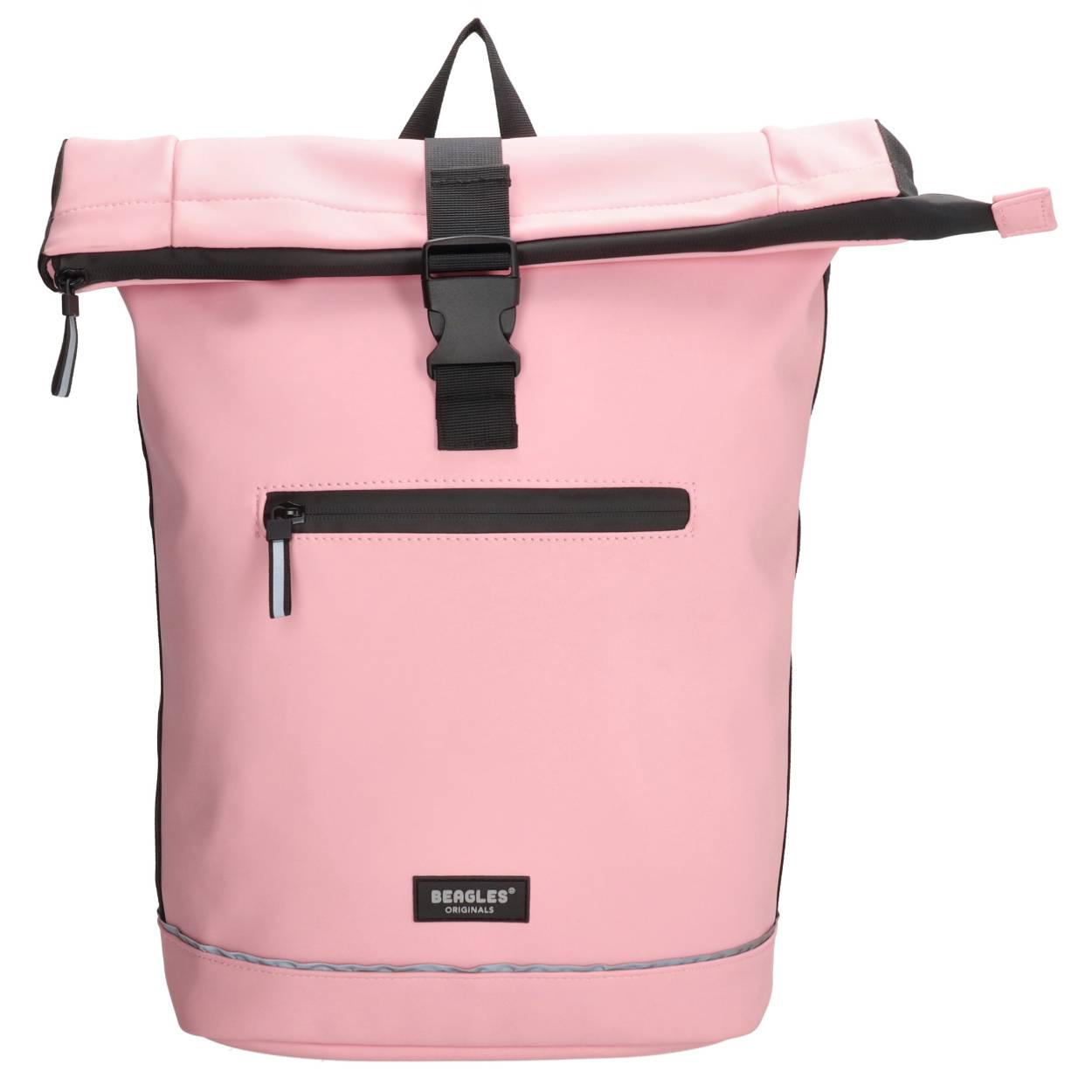 Of je 'm nu gebruikt voor een dagje weg of naar werk, deze rugzak van Beagles Originals is ideaal! De tas is waterproof, je spullen zullen dus niet nat worden! De schouderbanden van de tas zijn verstelbaar en verstevigd, dit zorgt ervoor dat de tas heel comfortabel draagt. Alle vakken van de tas sluiten met een rits, je kunt je spullen dus veilig kwijt! De tas is verkrijgbaar in verschillende kleuren, op welke kleur ben jij verliefd? 

De eigenschappen van de rugzak zijn:

Verstelbare en verstevigde schouderbanden
Hoofdvak met knipsluiting
Laptopvak - 15,6 inch