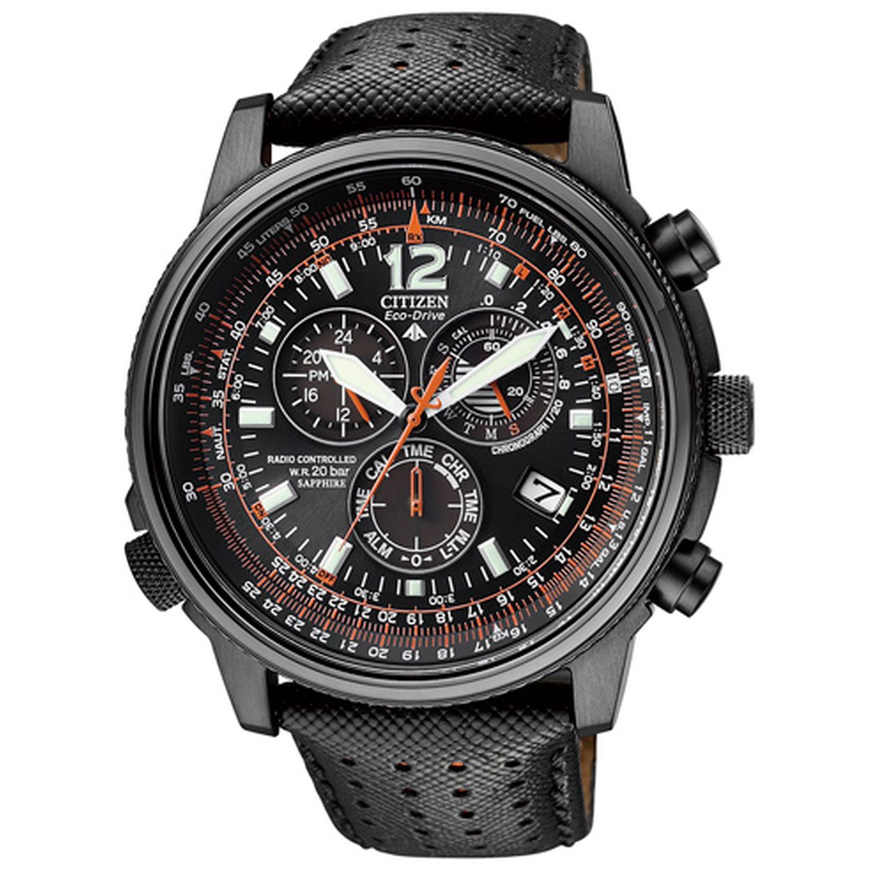 Citizen horloge  AS4025-08E heren multifunctie radiografisch edelstaal