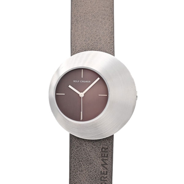 Rolf Cremer Eclips 505911 Taupe kleurige wijzerplaat en band