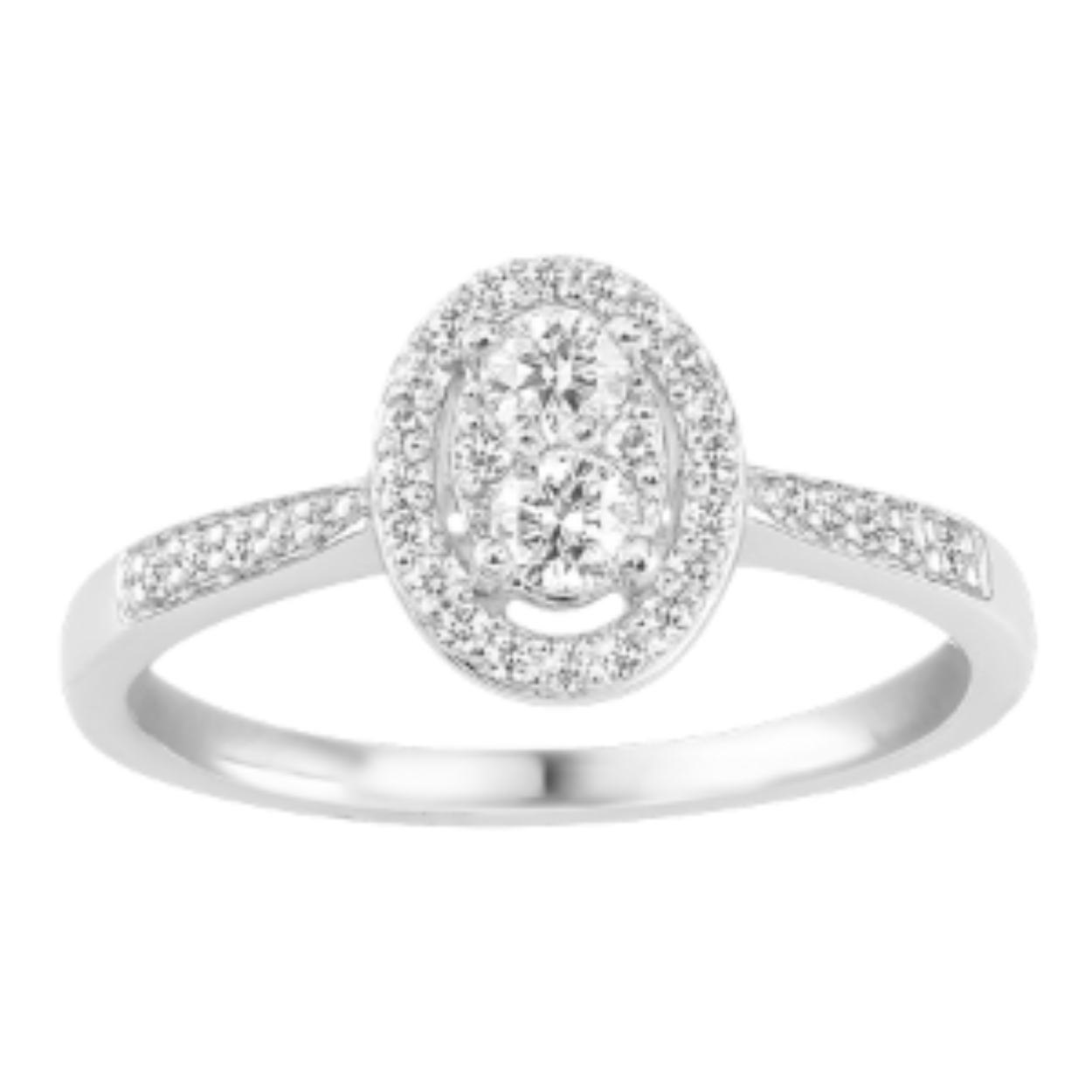 Ring goud 18kt met briljanten