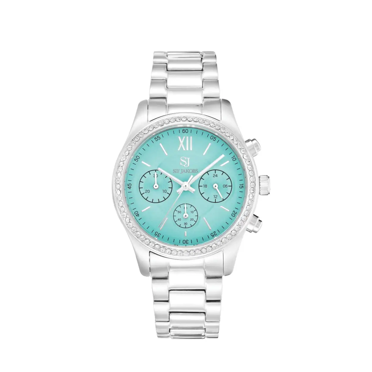 Dit is een horloge van het merk Sif Jakobs gemaakt voor dames.