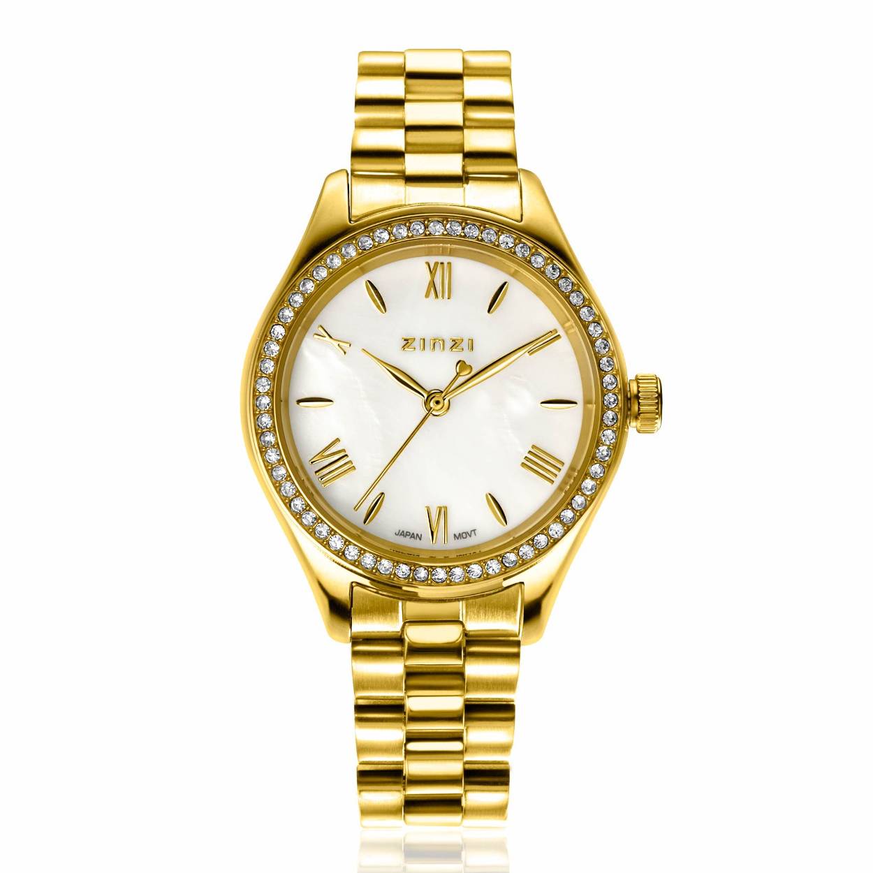 ZIW2434 Zinzi horloge parelm