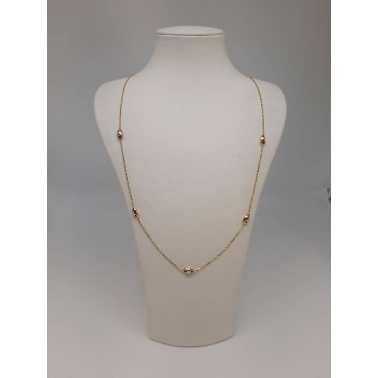 goud ketting 45cm