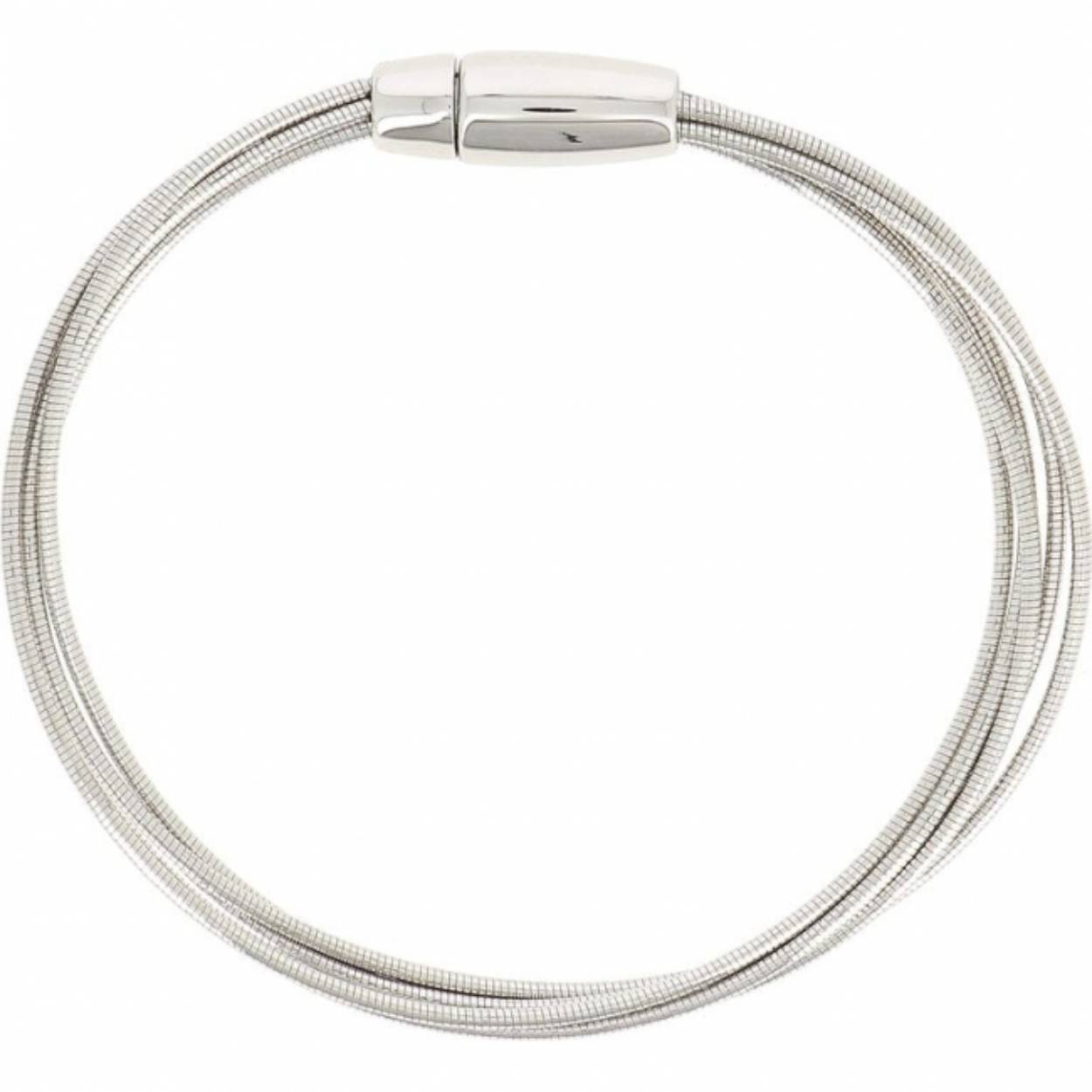 Rhodium bracelet.