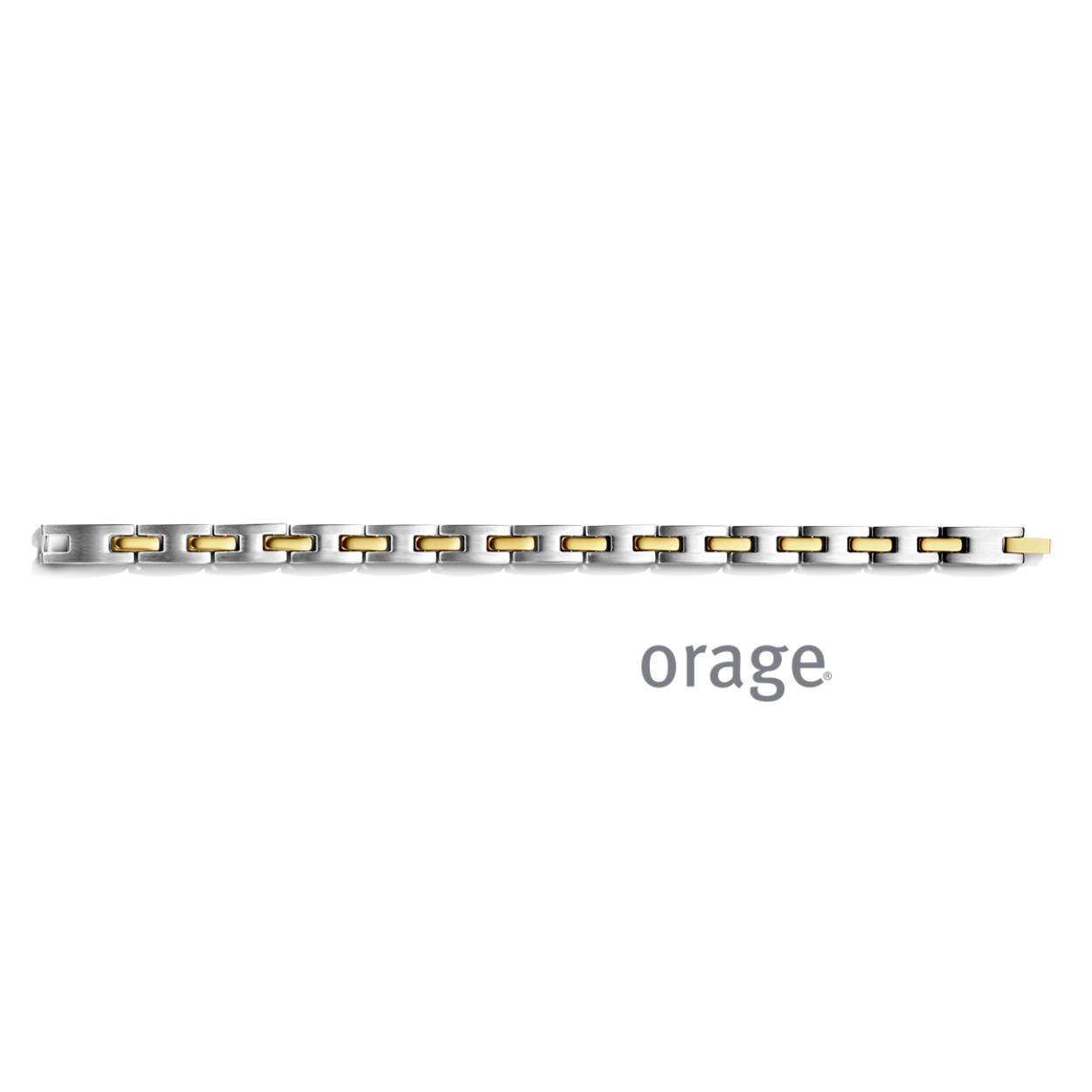 Orage  Heren armband staal