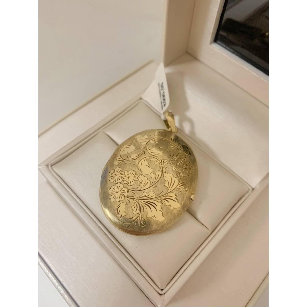 VINTAGE geelgouden medaillon