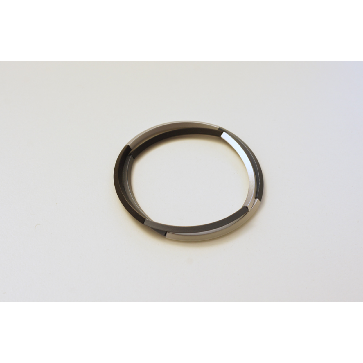Step by Step Armband Aluminium Dark Blue, Silber, Black 500314