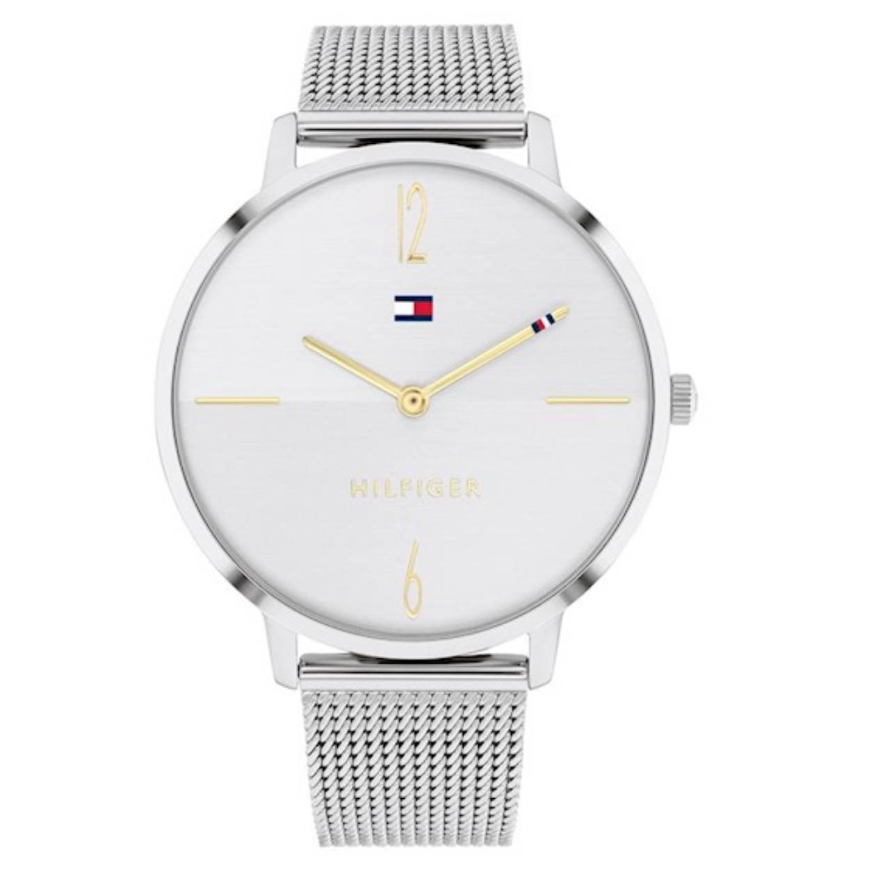 Tommy hilfiger Dames Horloge met mesh band TH1782338