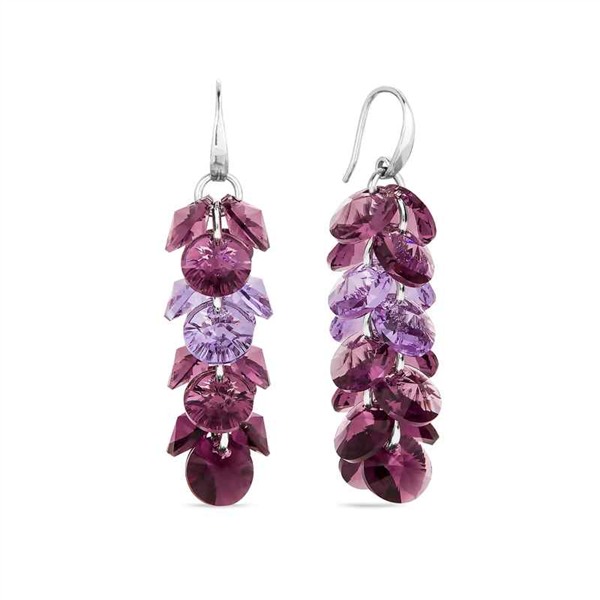 Spark FROU FROU Earrings Iris, Violet, Amethyst