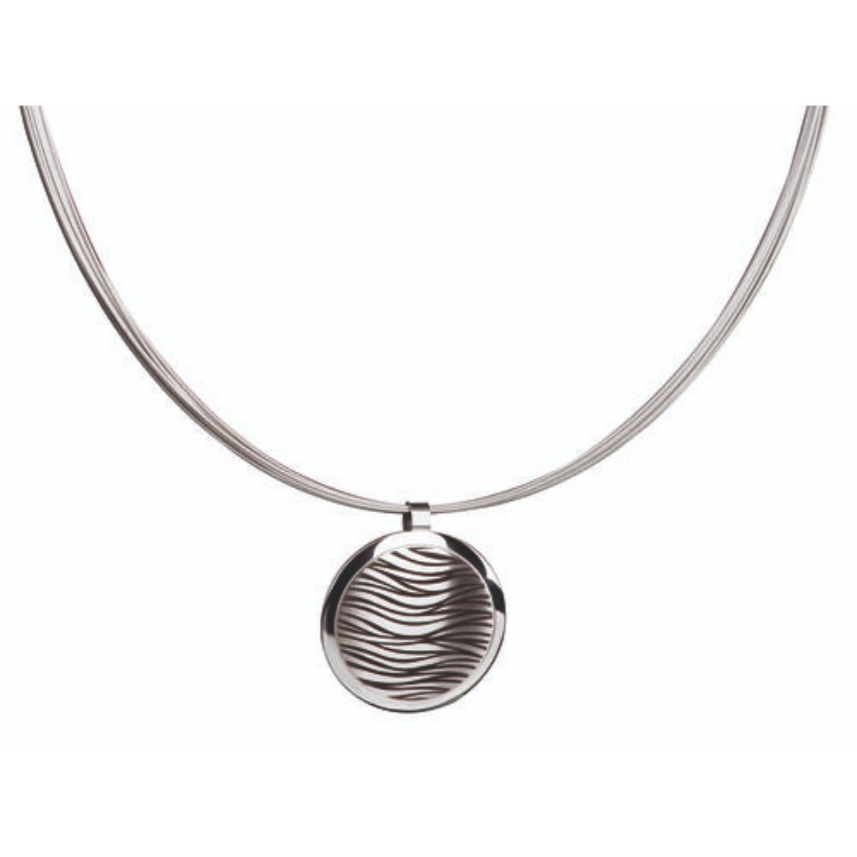 Stalen spang collier 45 cm exclusief hanger