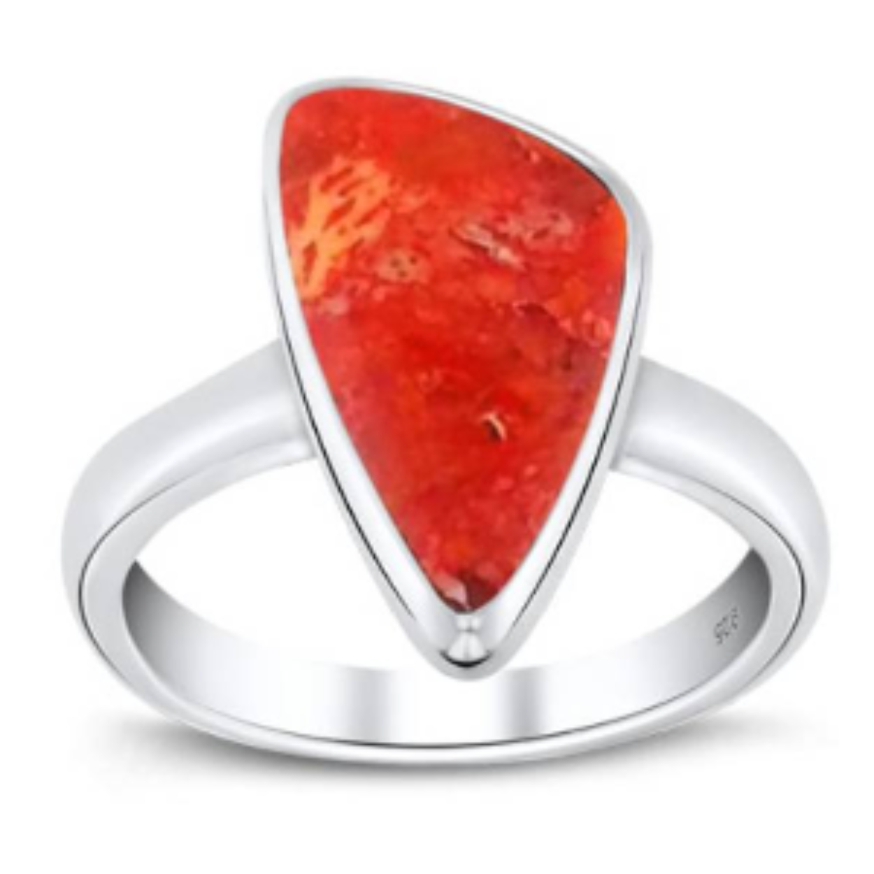 MY iMenso Eterno "Michelina coral" ring (925/rhod-plated)