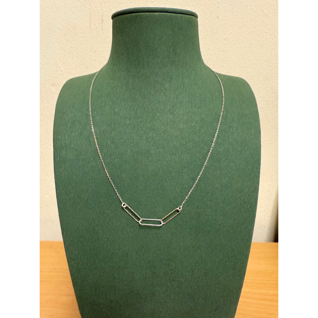 coll zilv paperclip 42+3 cm