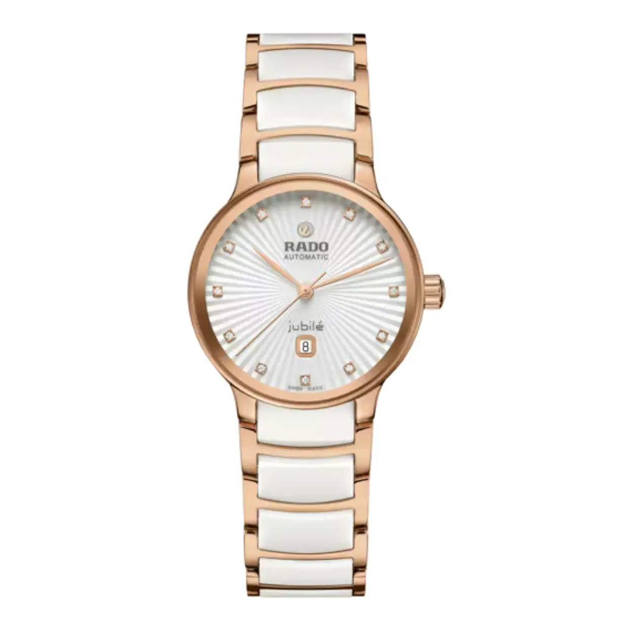 Rado Centrix Automaat Rose Wit | R30019744 gangreserve 48 uur