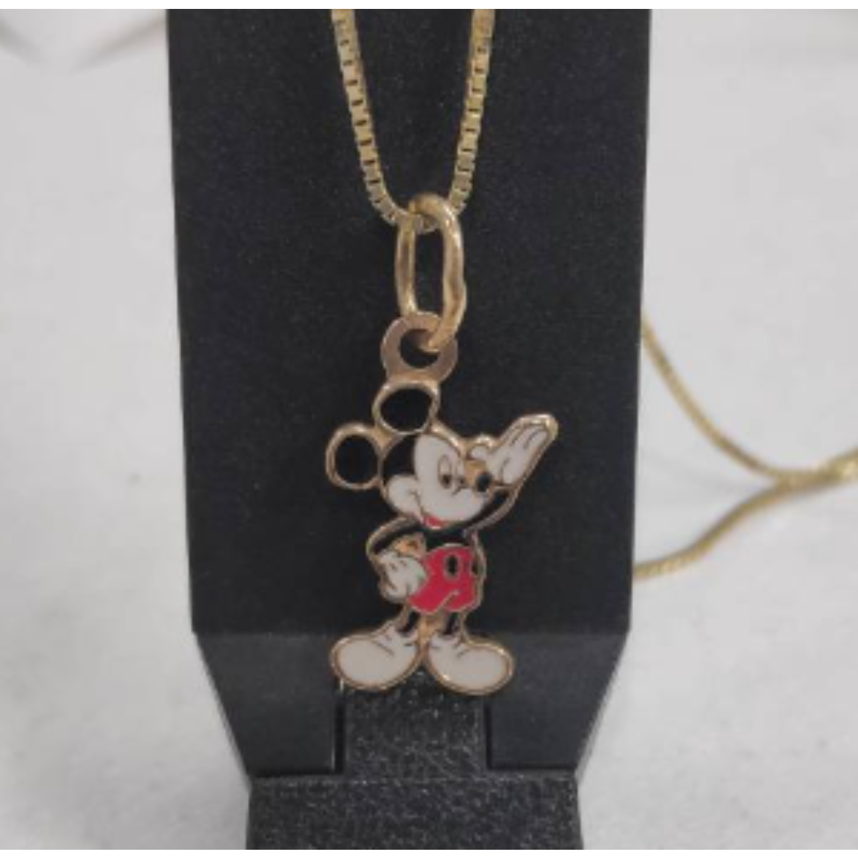 Gouden hanger Mickey Mouse