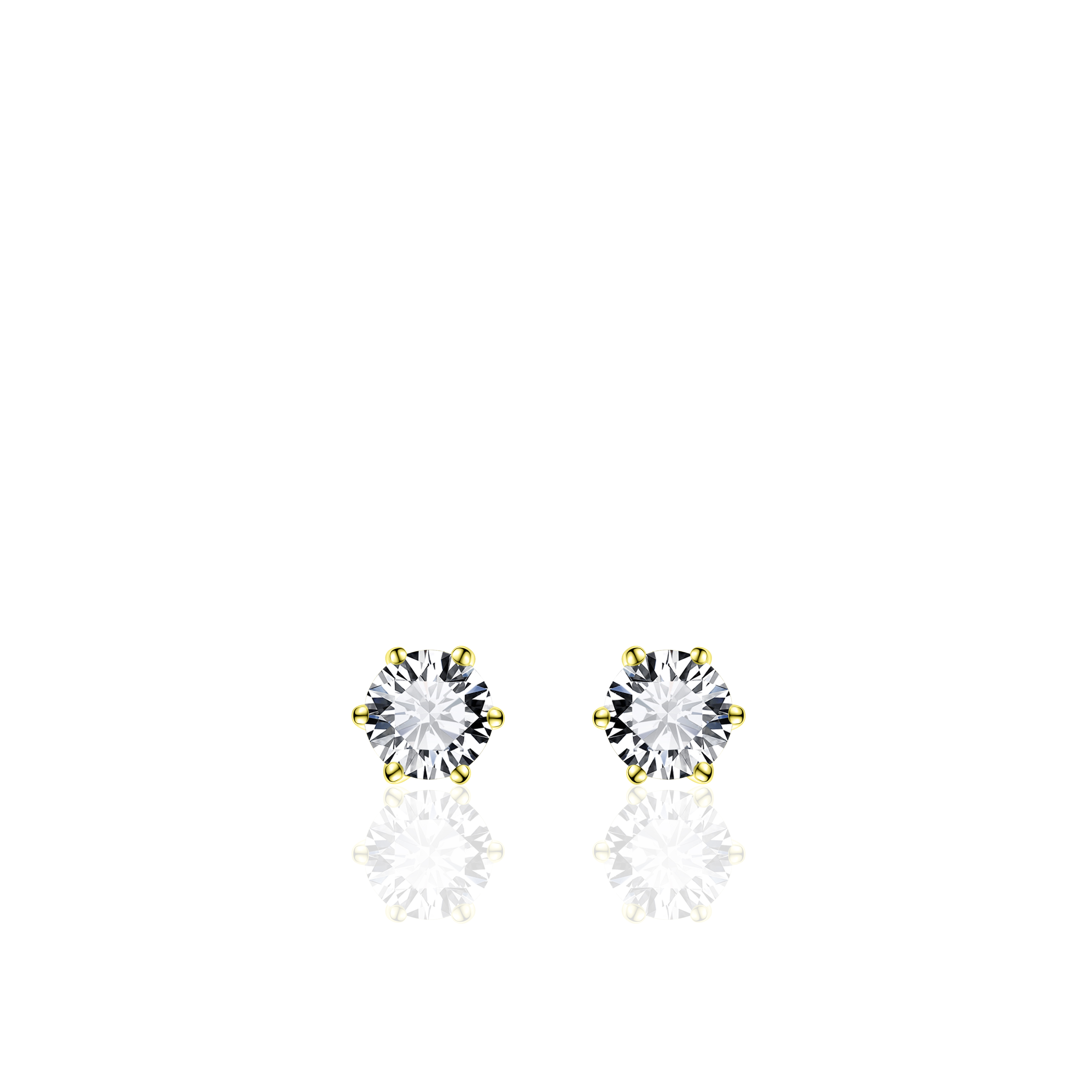 Gisser Jewels Zilver oorstekers zilver SPE05Y