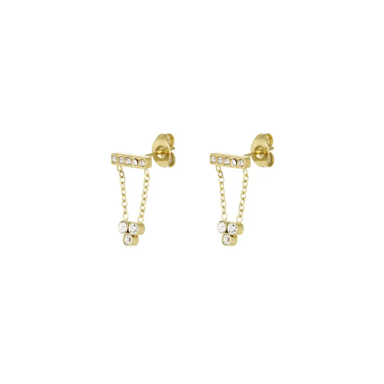 Earrings fancy fair - Gold color