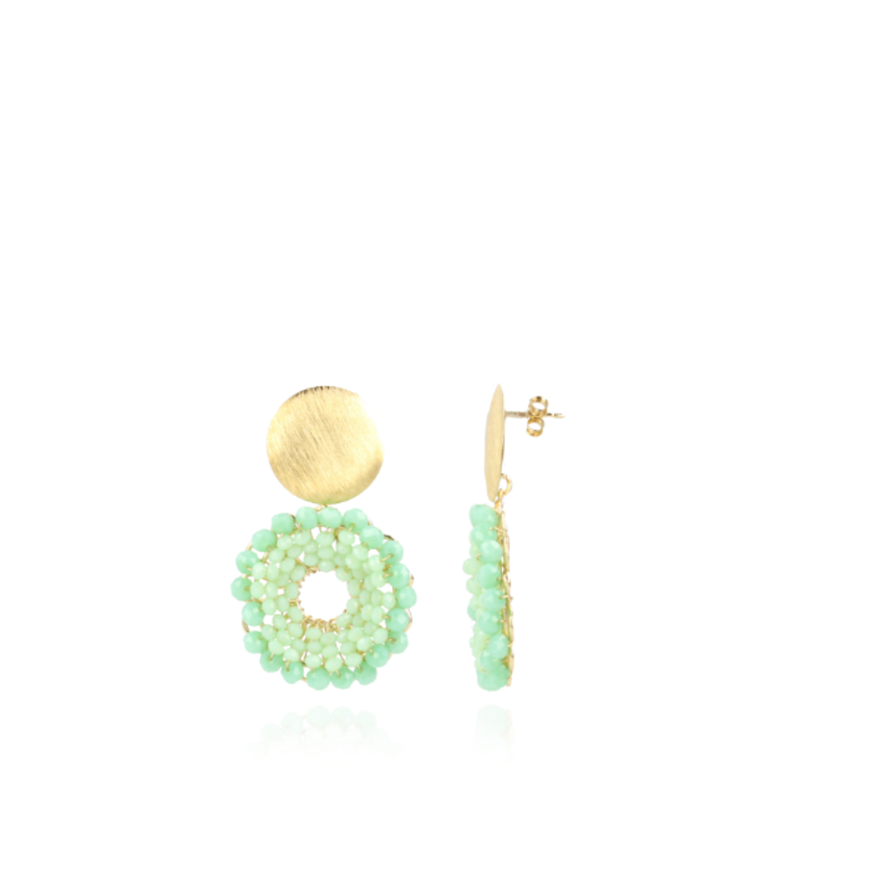 Open Round S Element - Light Turquoise