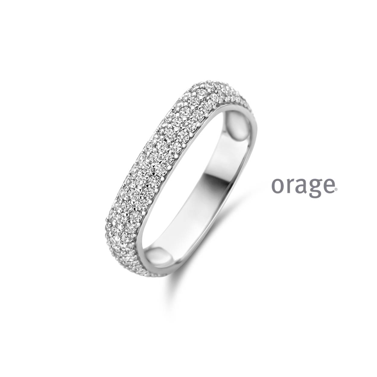 Orage ring zilver