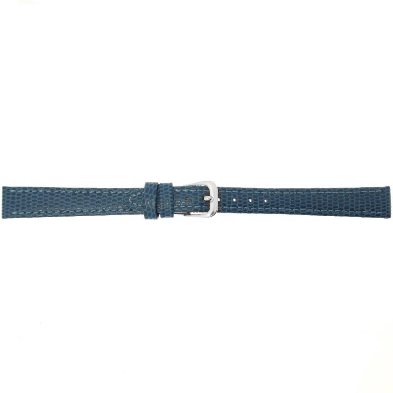 Een mooie horlogeband van het merk Condor gemaakt van leer. De kleur van deze horlogeband is blauw. De breedte is 8mm.