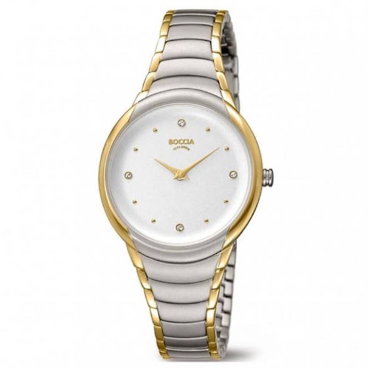 Dameshorloge met double accenten