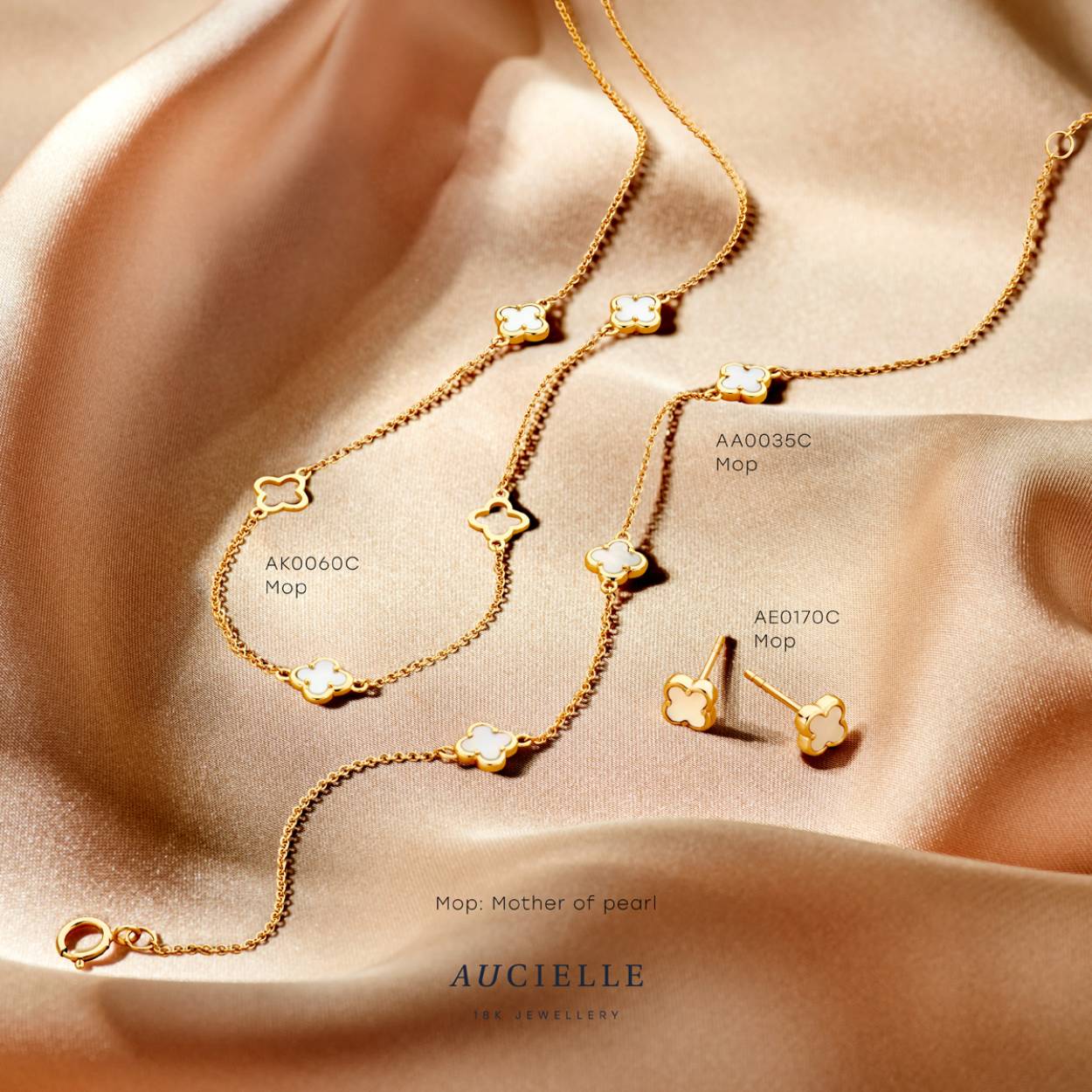 AuCielle Armband goud 18k 