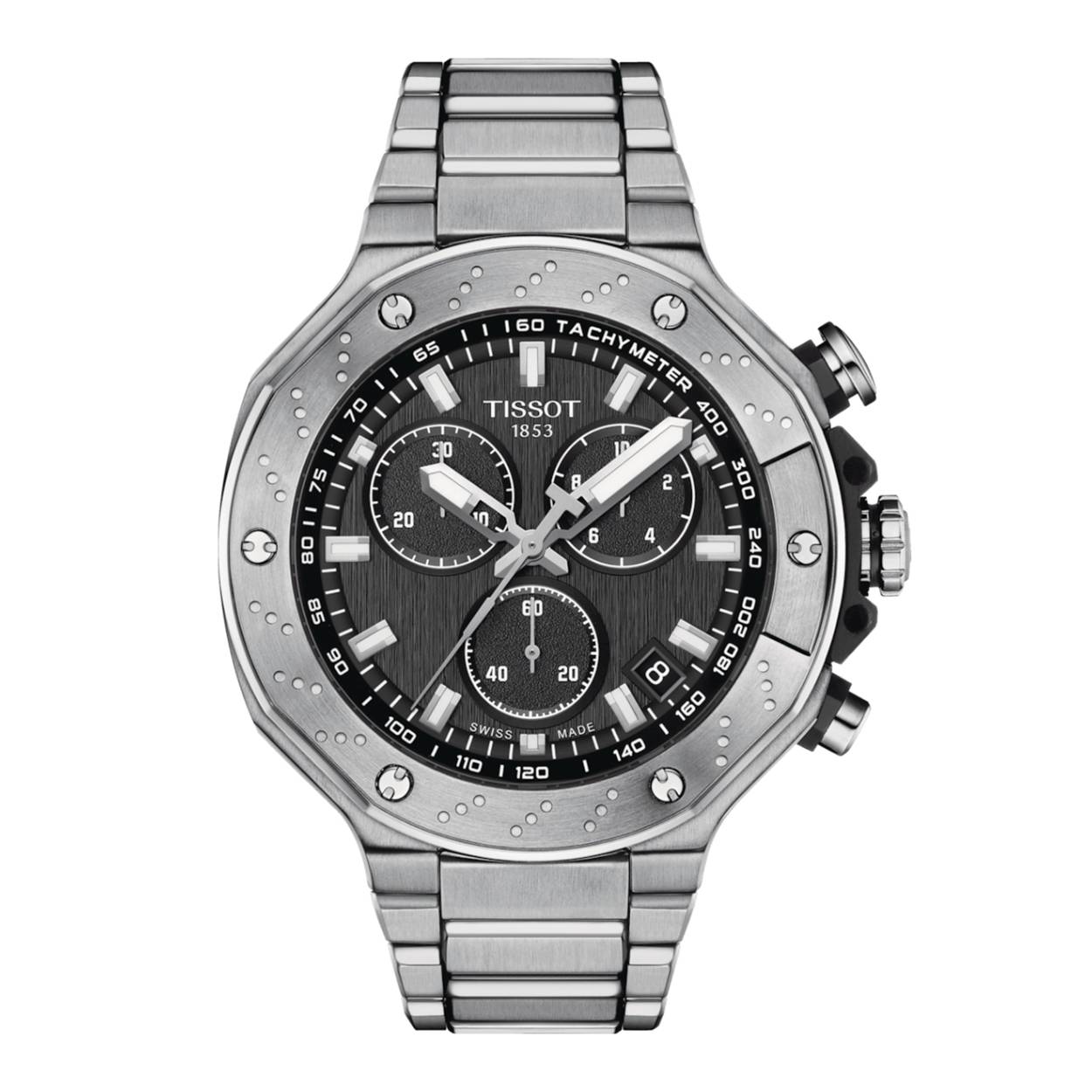 Tissot T Race met zwarte wijzerplaat T1414171105101