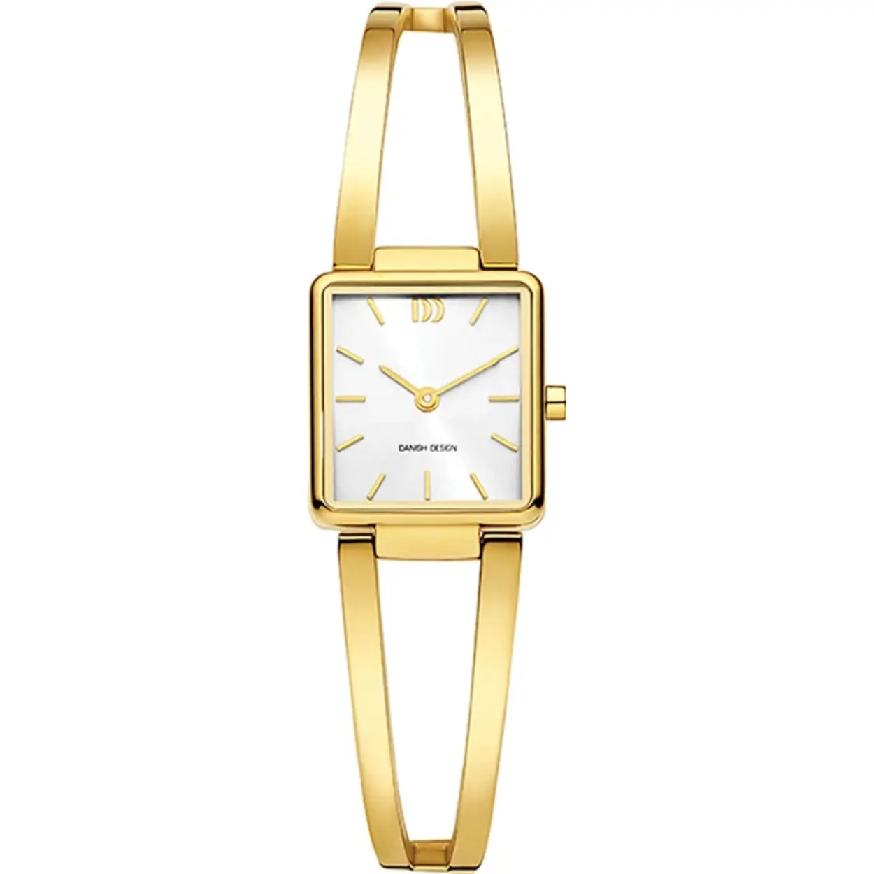 Danish Design horloge met stalen band, Palma Gold