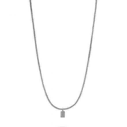 De zilveren Barbara XS ketting is gebaseerd op het iconische ontwerp dat wordt gebruikt voor de Barbara-familie.
Het vierkante patroon van de Barbara-schakels is nu verkrijgbaar in de vorm van een opmerkelijke stevige zilveren ketting. Sterk, subtiel en vooral; tijdloos!