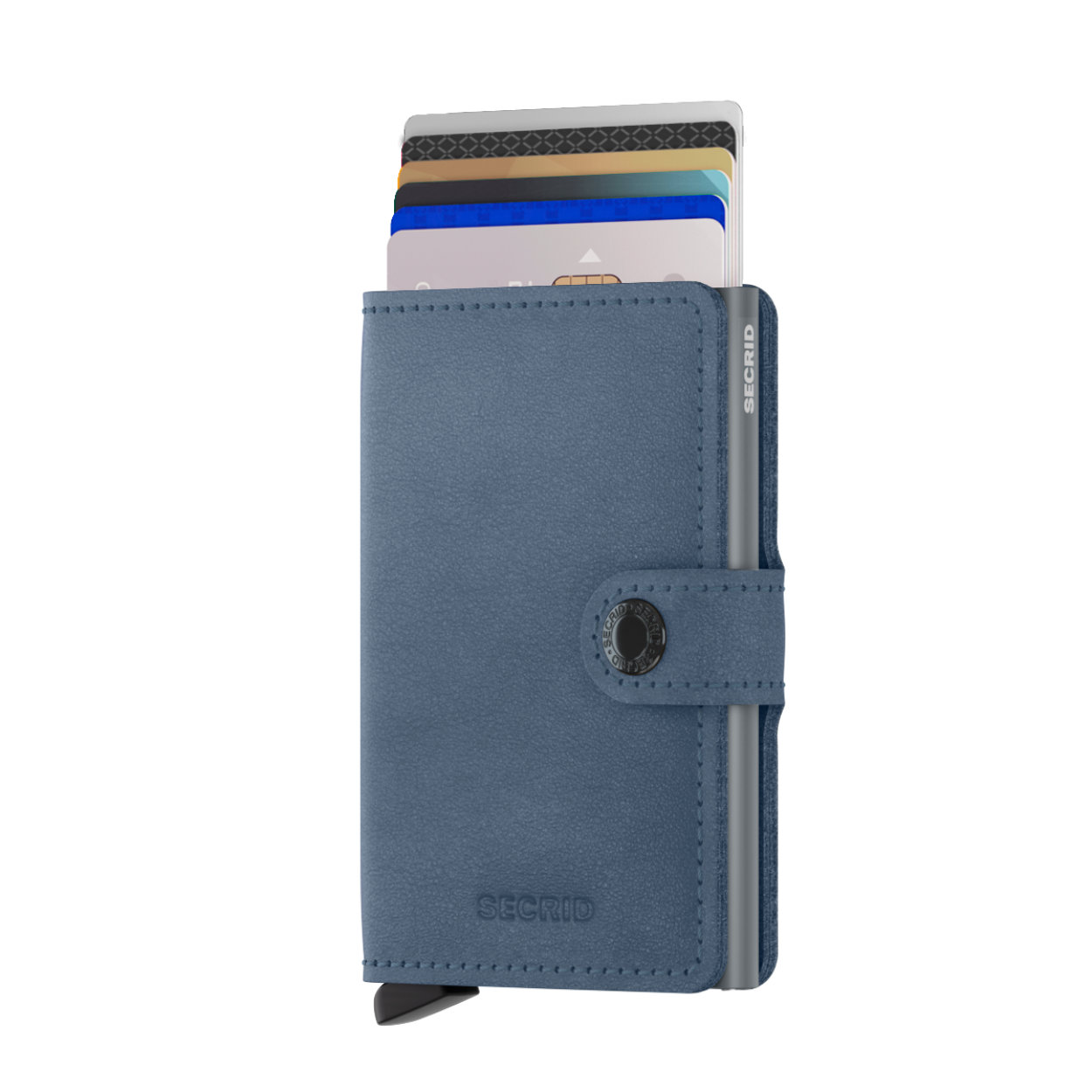 De perfecte alleskunner

Klein van formaat en verrassend groot in opslagcapaciteit. De Miniwallet combineert het beste van twee werelden. De omhulsel bevat bankbiljetten, bonnetjes en kaarten, terwijl de aluminium Cardprotector het mogelijk maakt om kaarten met één simpele beweging uit te schuiven en ze te beschermen tegen buigen, breken en ongewenste draadloze communicatie (RFID-safe).

Draagt
4 verdikte of 6 platte kaarten
4 extra kaarten
Bankbiljetten
Visitekaartjes
Bonnetjes