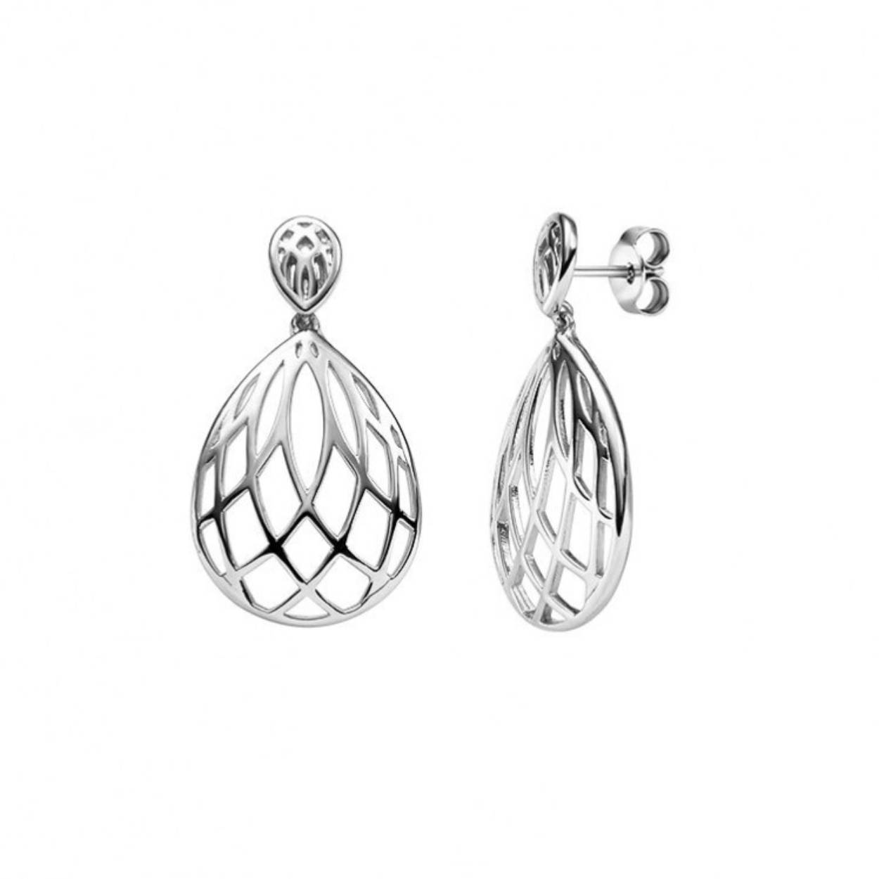 Prachtige zilveren oorsieraden van Viventy. Tevens bijpassende collier en ring verkrijgbaar!