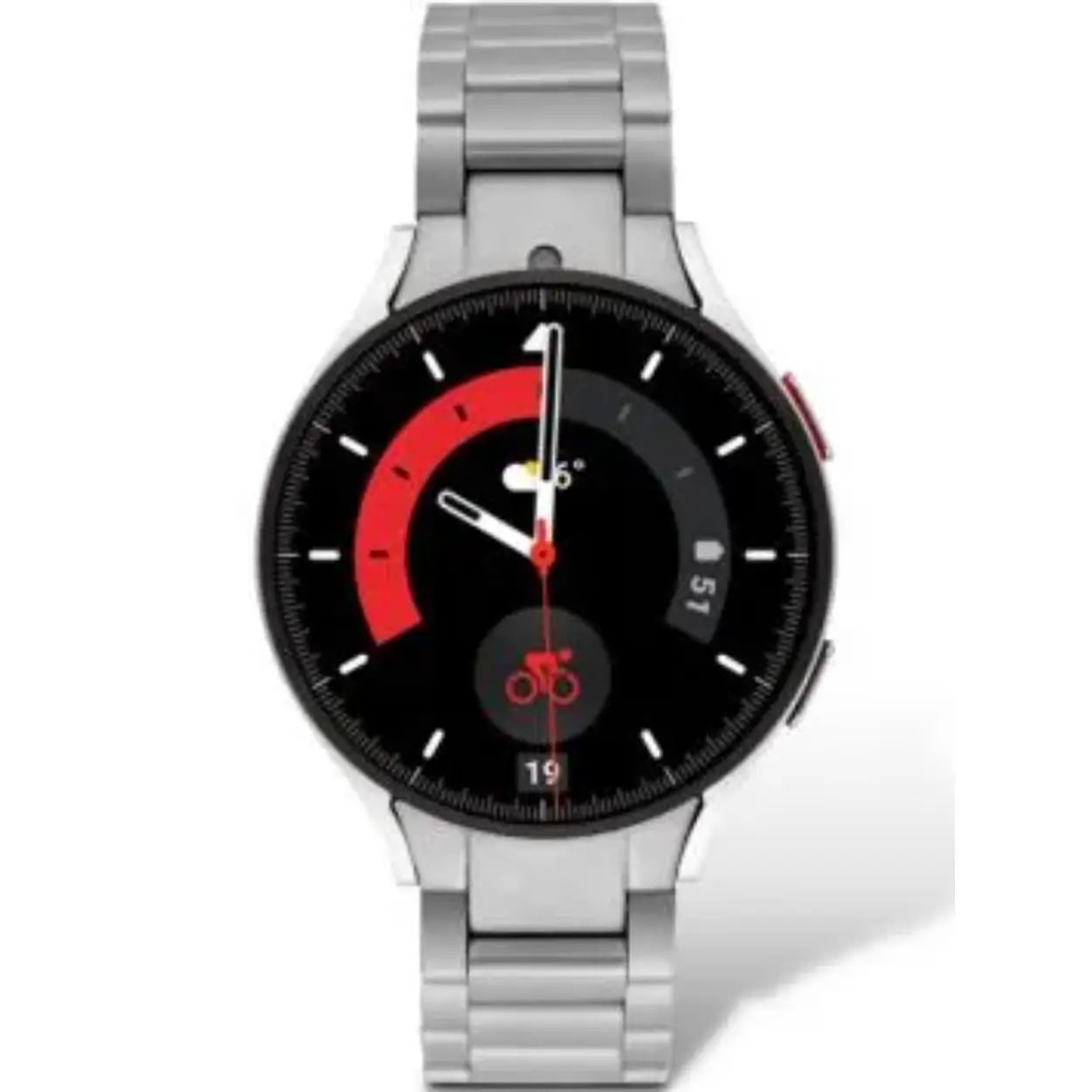 Deze speciale editie van de Samsung Watch5 Smartwatch wordt geleverd met een extra band. Zo kun je het horloge sportief dragen met de rubberen band of met de stalen band zorgen voor een stijlvolle uitstraling. Het SA.R910SS horloge is uitgevoerd met een touchscreen van krasvast saffierglas, is waterdicht tot 5 atm en wordt geleverd met een originele Samsung watch box.