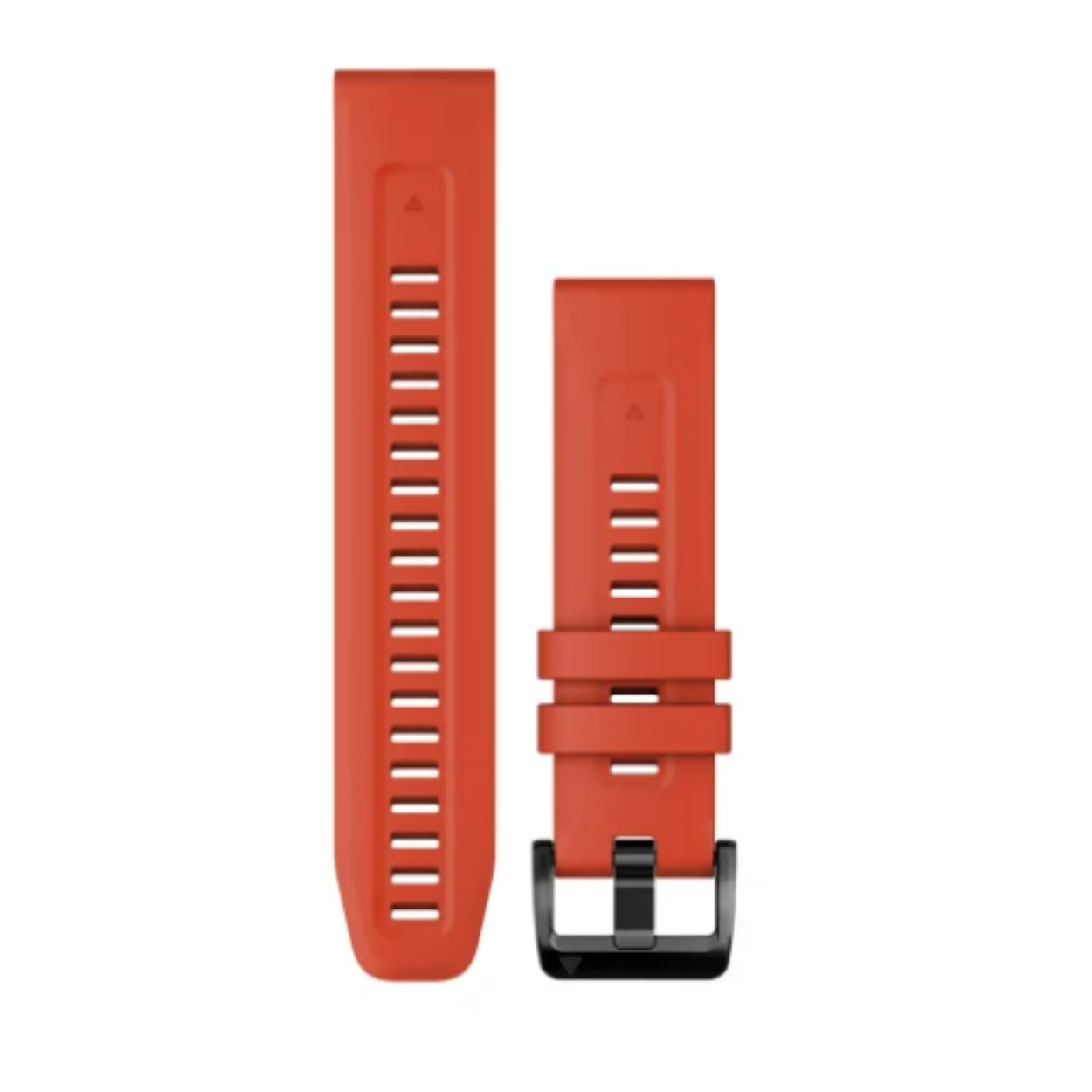 Garmin QuickFit® 22mm horlogeband Flame red siliconen.
Artikelnummer:  010-13111-04

U kunt de verwisselbare bandjes voor uw compatibele horloge eenvoudig wisselen en vastklikken. Kies voor leer, metaal of siliconen om de look van uw horloge in een flits te veranderen. Eenvoudig te wisselen en altijd stevig. Geen hulpmiddelen vereist.