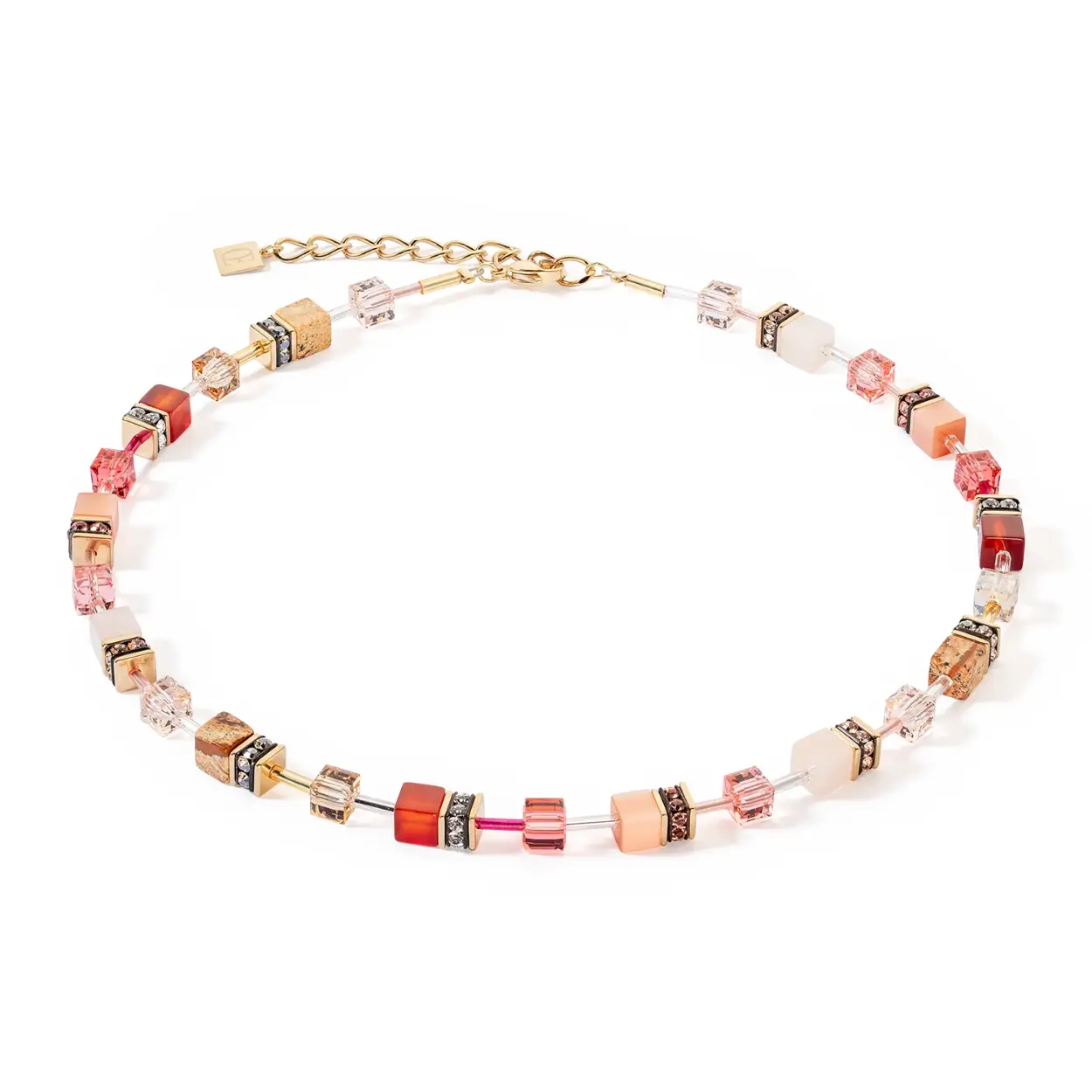 Dit is een collier van het merk Coeur de Lion gemaakt voor dames.