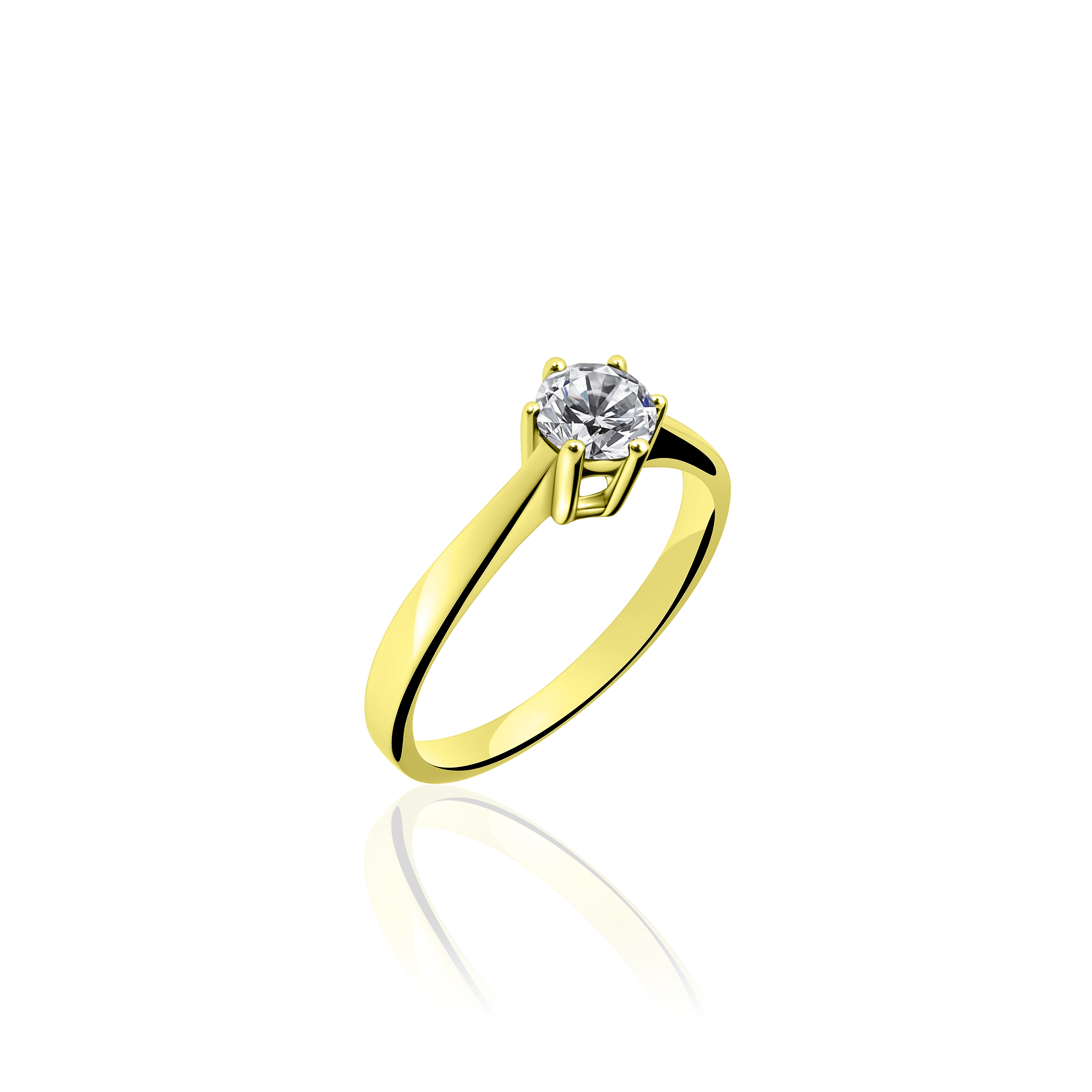 Gisser Jewels Zilver ring goud VGR002