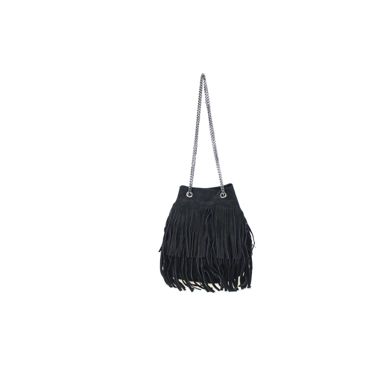 Suède Schoudertas met Ketting – Compact & Elegant – Gemaakt in Italië
Ontdek deze elegante suède schoudertas met een verfijnde kettingriem, perfect voor elke gelegenheid. Deze modieuze tracollina is gemaakt van hoogwaardig Italiaans suède en straalt pure klasse uit. Licht van gewicht en compact, maar toch ruim genoeg voor je essentials.

De tas is voorzien van een handig ritsvakje aan de buitenkant, ideaal voor het snel opbergen van je sleutels, pasjes of lippenstift. De luxe gouden ketting geeft de tas een chique uitstraling – perfect voor zowel overdag als ’s avonds.

Kenmerken:
Zacht suède materiaal

Ritsvakje aan de buitenkant

Stijlvolle schouderketting

Lichtgewicht ontwerp – slechts 0,4 kg

Handgemaakt in Italië

Afmetingen:
Breedte: 20 cm

Hoogte: 23 cm

Diepte: 20 cm

Gewicht: 0,4 kg

Deze Italiaanse schoudertas van suède is een echte eyecatcher en een onmisbare toevoeging aan je garderobe. Draag hem casual met jeans of stijlvol bij een jurkje – altijd een perfecte match!