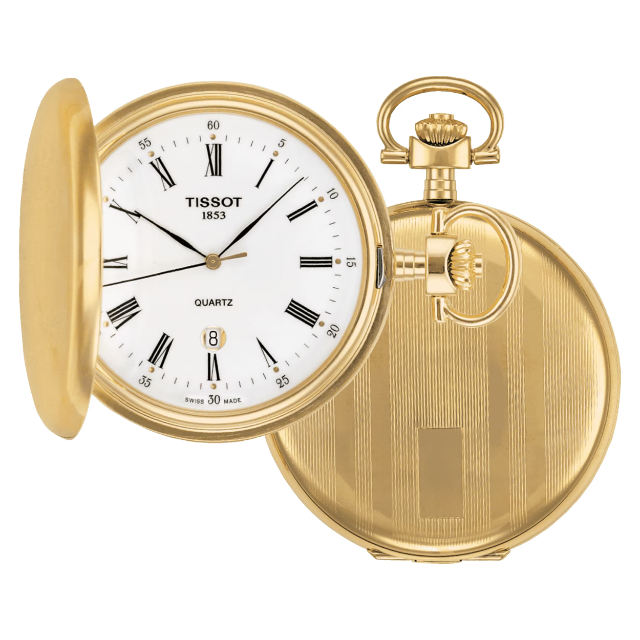 Tissot Savonnette inclusief ketting.