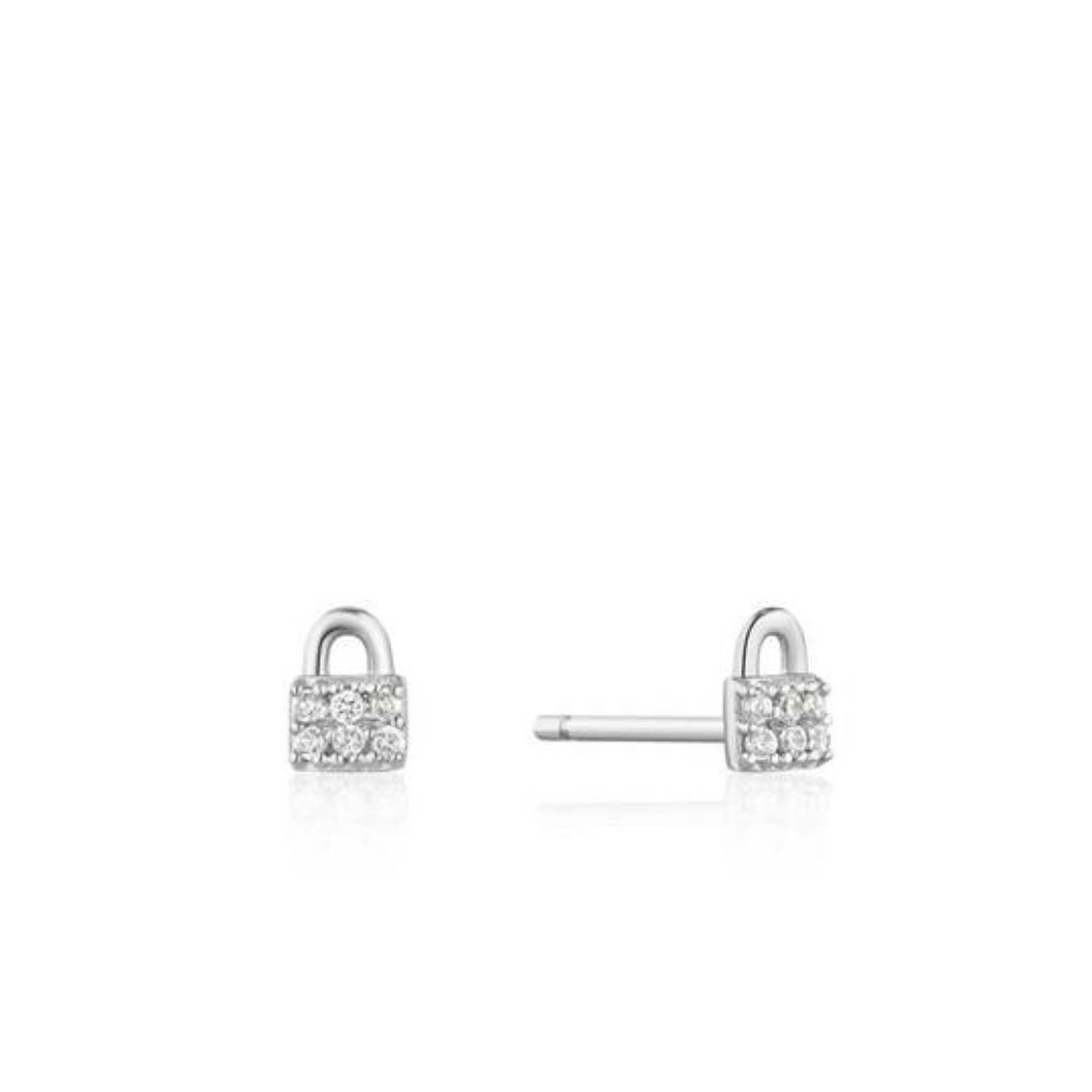 UNDER LOCK AND KEY - STUD EARRINGS - 3,5 X 4,8MM
