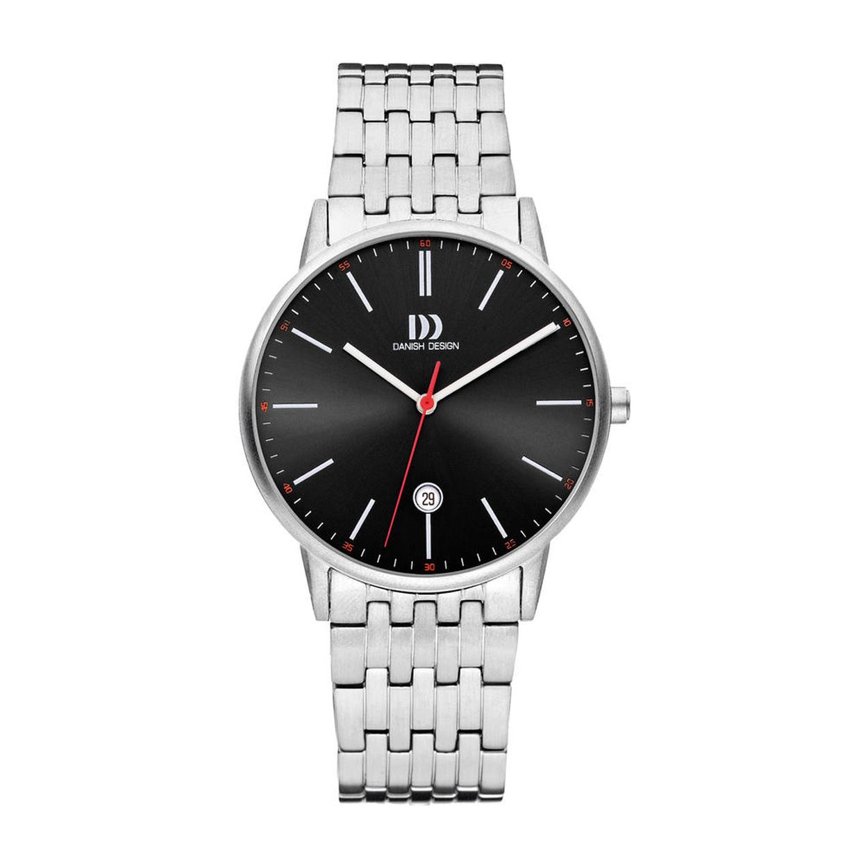 Dit is een horloge van het merk Danish Design gemaakt voor heren.
De specificaties zijn als volgt:
Kastmaat: 39 mm
Waterdichtheid: 3 ATM 