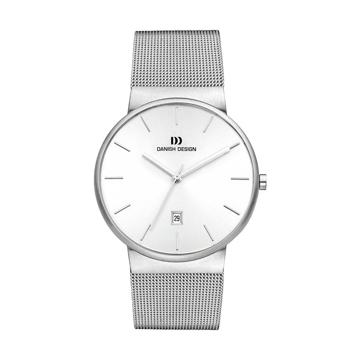 Danish Design horloge heren edelstaal