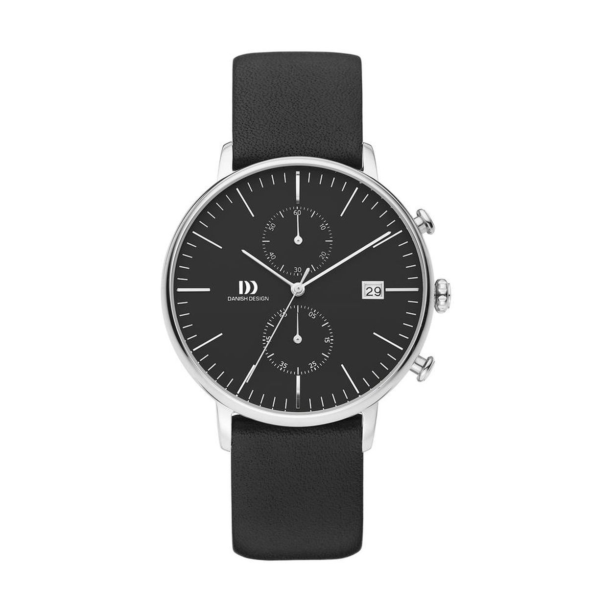 Danish Design IQ13Q975 heren chronograaf edelstaal 5 ATM