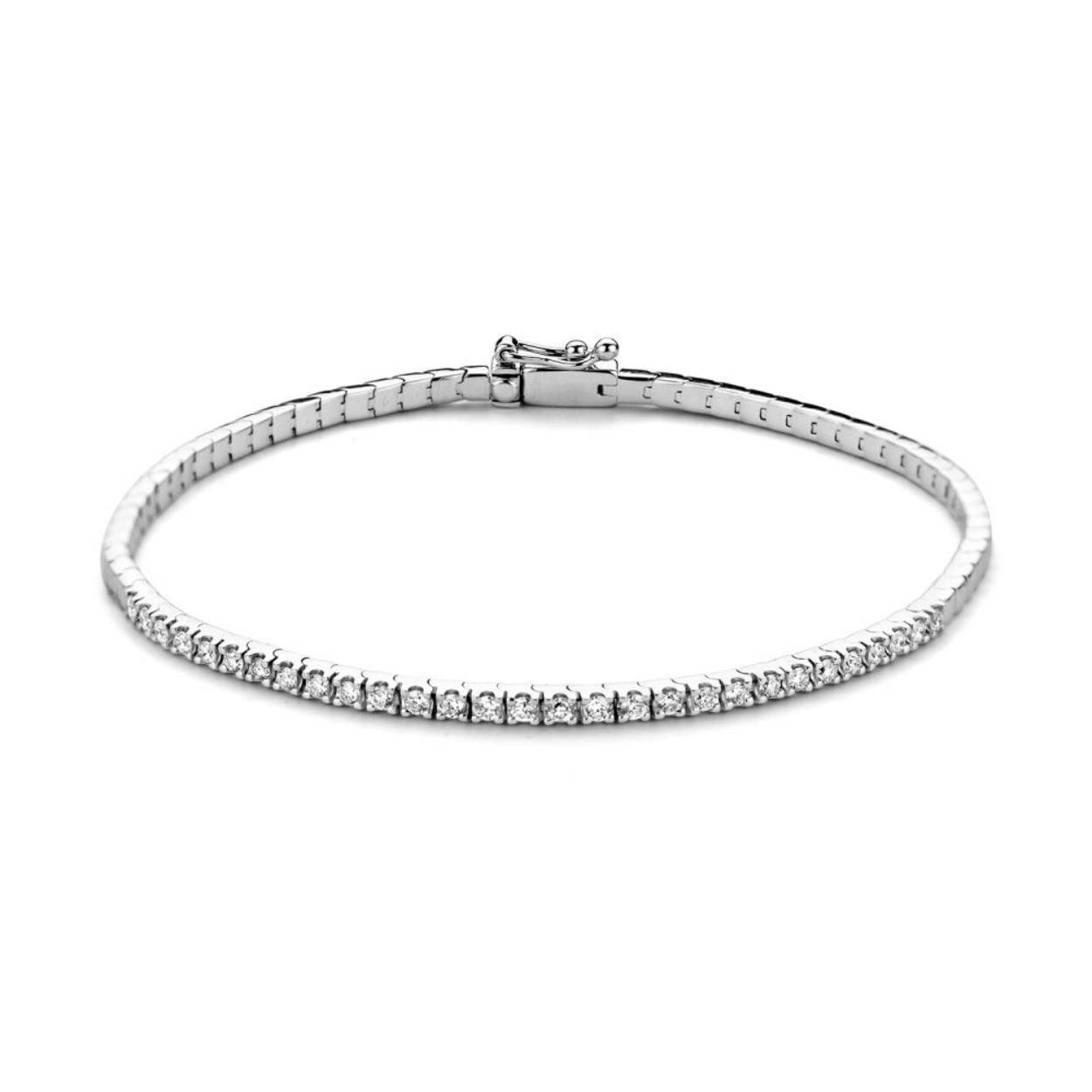 EXC-AG216787SI/W wgd armband diamant 0.58ct
