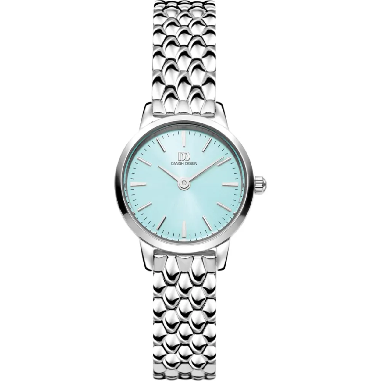 Dit is een horloge van het merk Danish Design gemaakt voor dames.
De specificaties zijn als volgt:
Kastmaat: 22 mm
Kastdikte: 6,2
Bandlengte: 192
Bandbreedte: 10
Waterdichtheid: 3 ATM / 30 Meter / 100 Feet