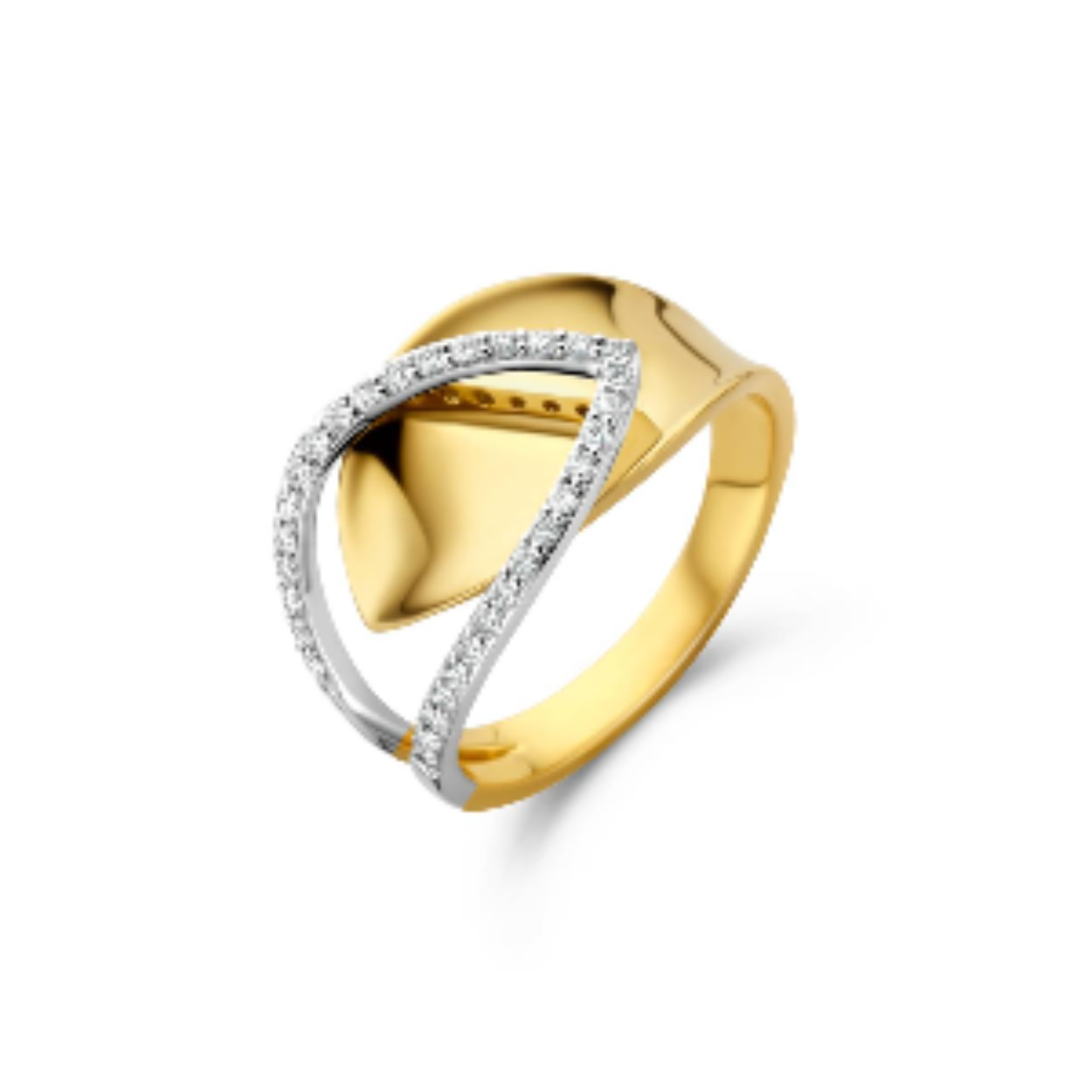 Ring goud met briljant